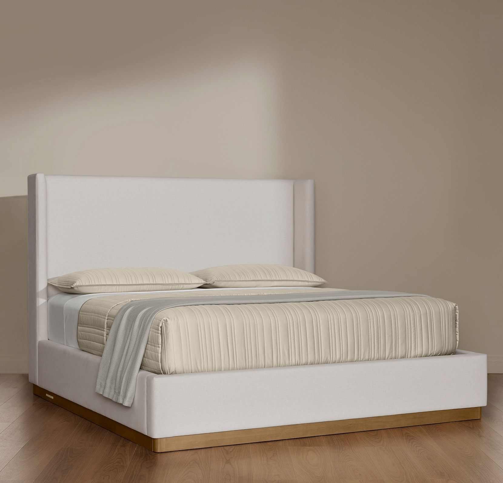 07242023_ADAMS_Sand_Bluff_WingBack_Bed_Angle_Hybrid_Carousel_L1_FINAL_3 (1).jpg Bed & Nightstand Bundle - Slide 2