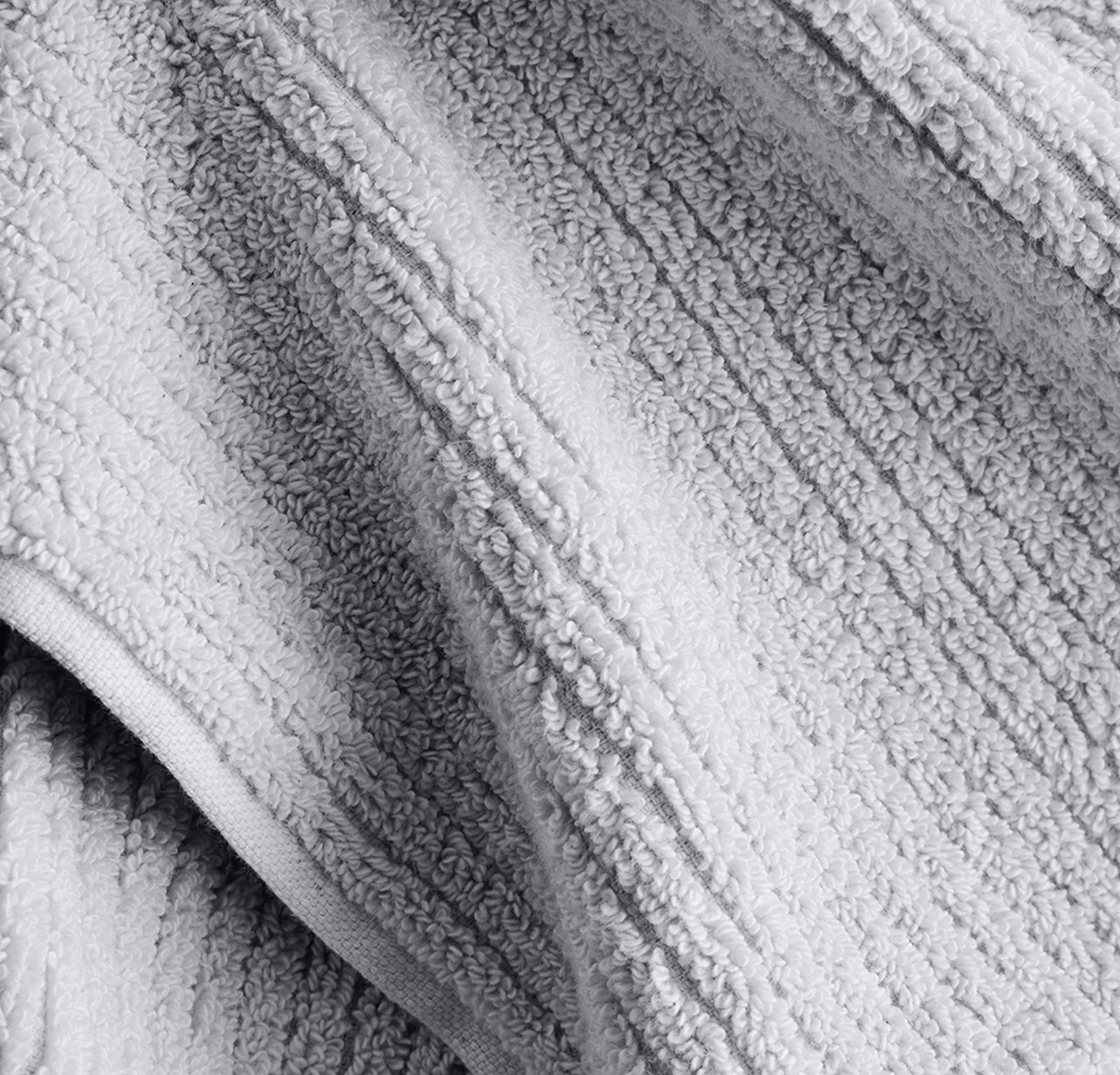 undefined Pale Pewter Spa Hand Towels (Pair) - Slide 3