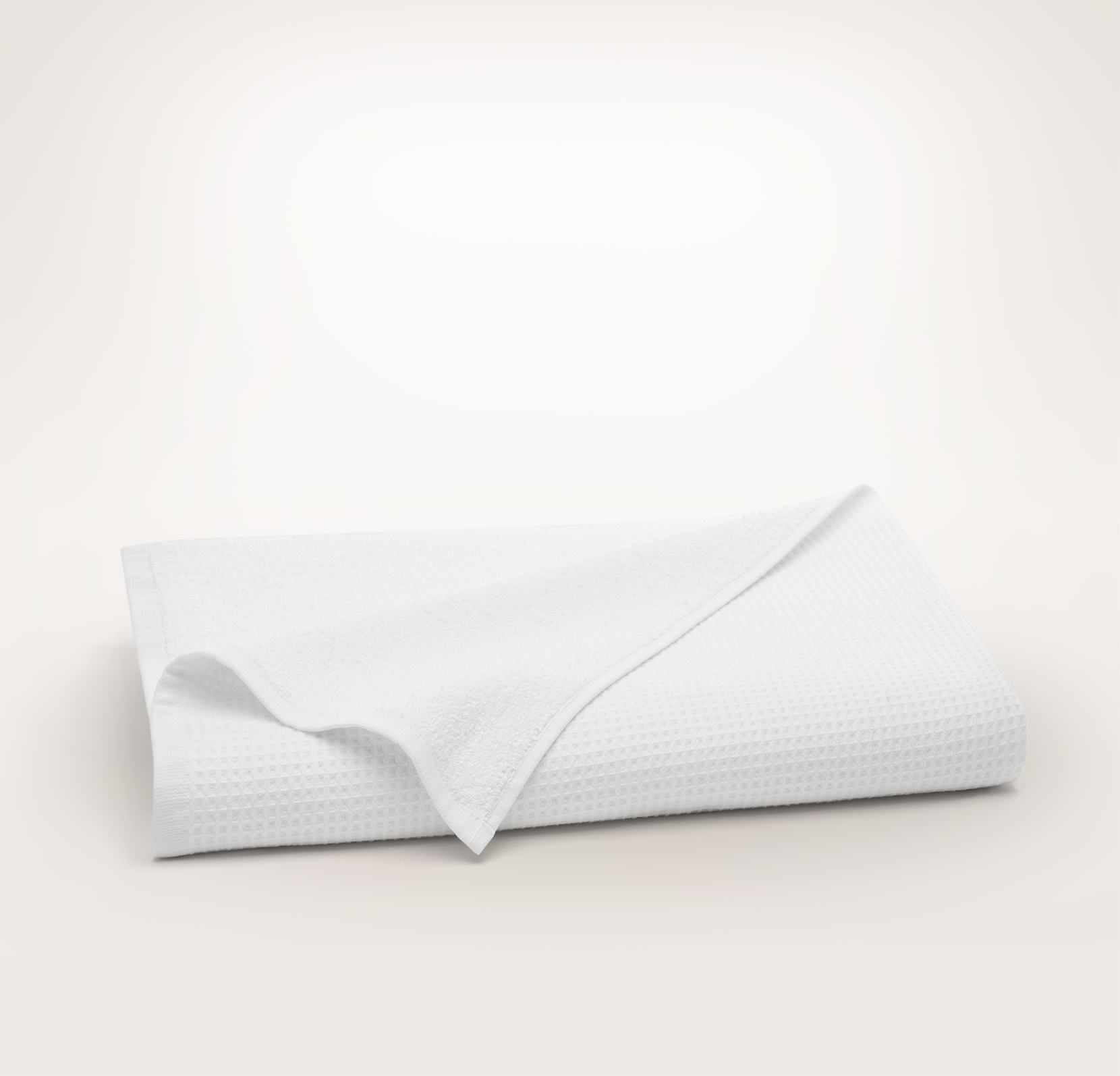 Boll & Branch Waffle Terry Bath Sheet - White