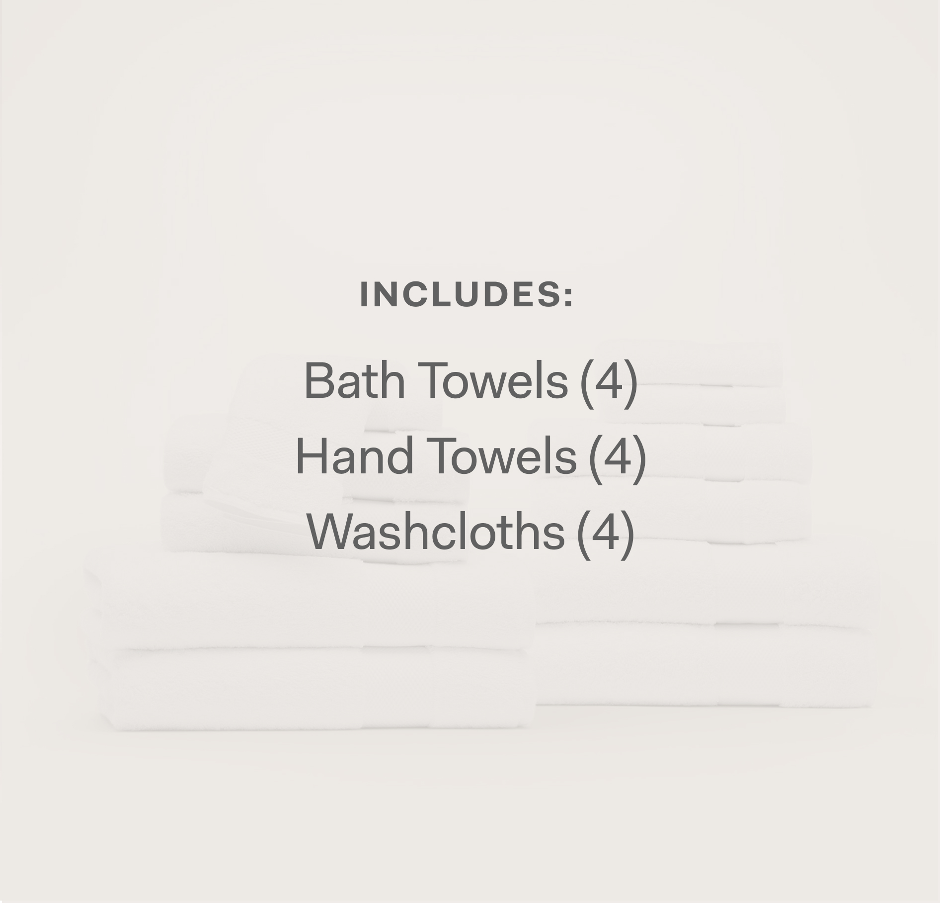 Boll & Branch Plush 6-Piece Organic Cotton Bath Towel Set in White