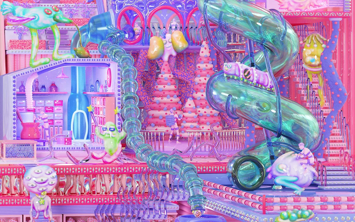 WePresent | Riniifish’s psychedelic world of animated insects