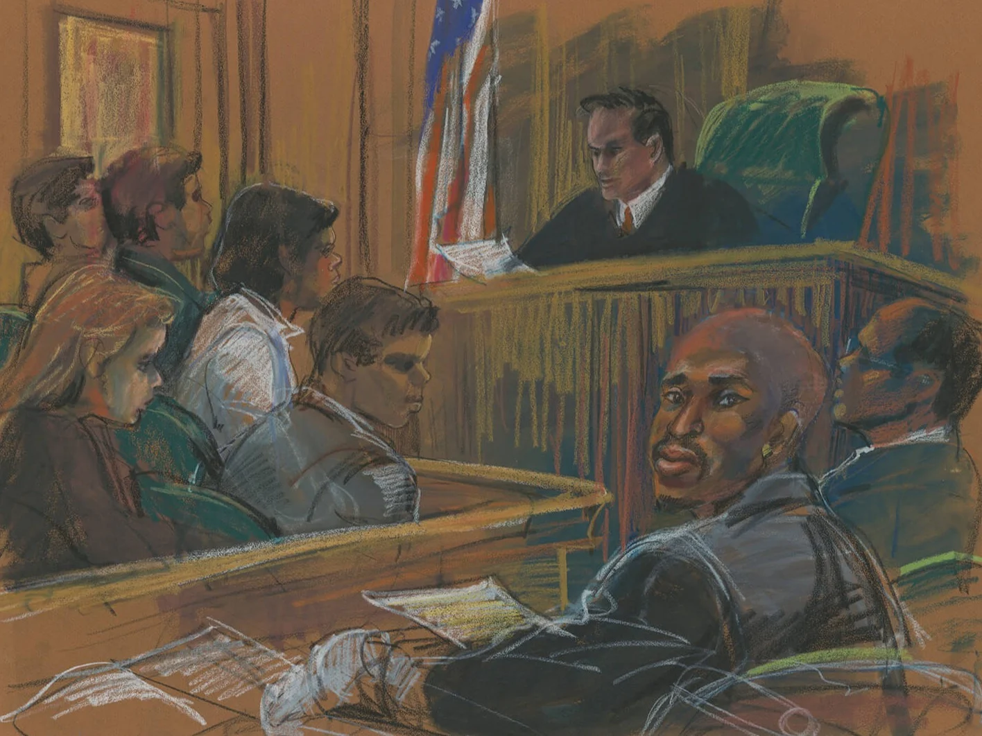 WePresent | Dive into the history of courtroom artists