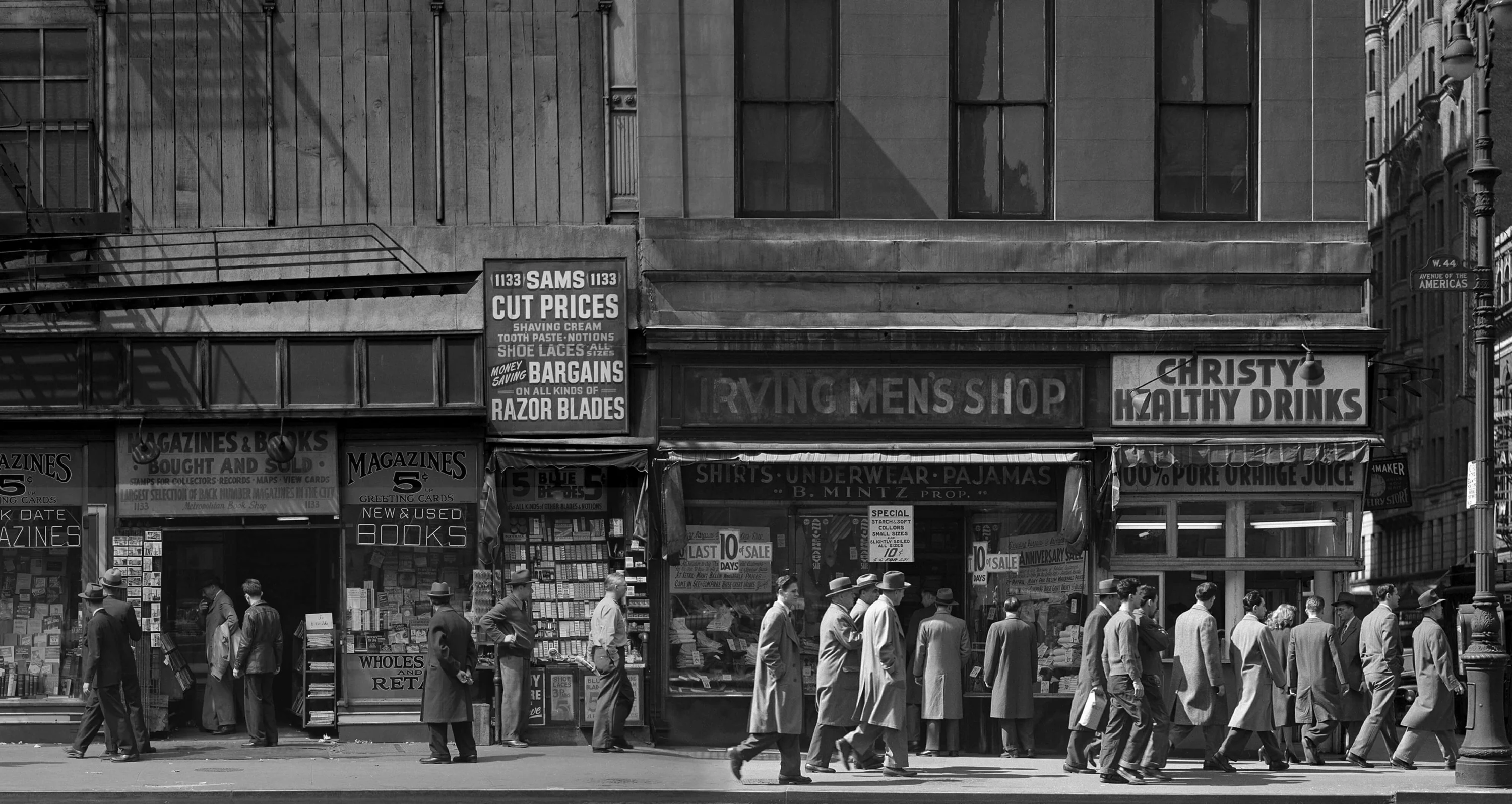  Sixth Avenue Between 43rd and 44th Streets, 1948