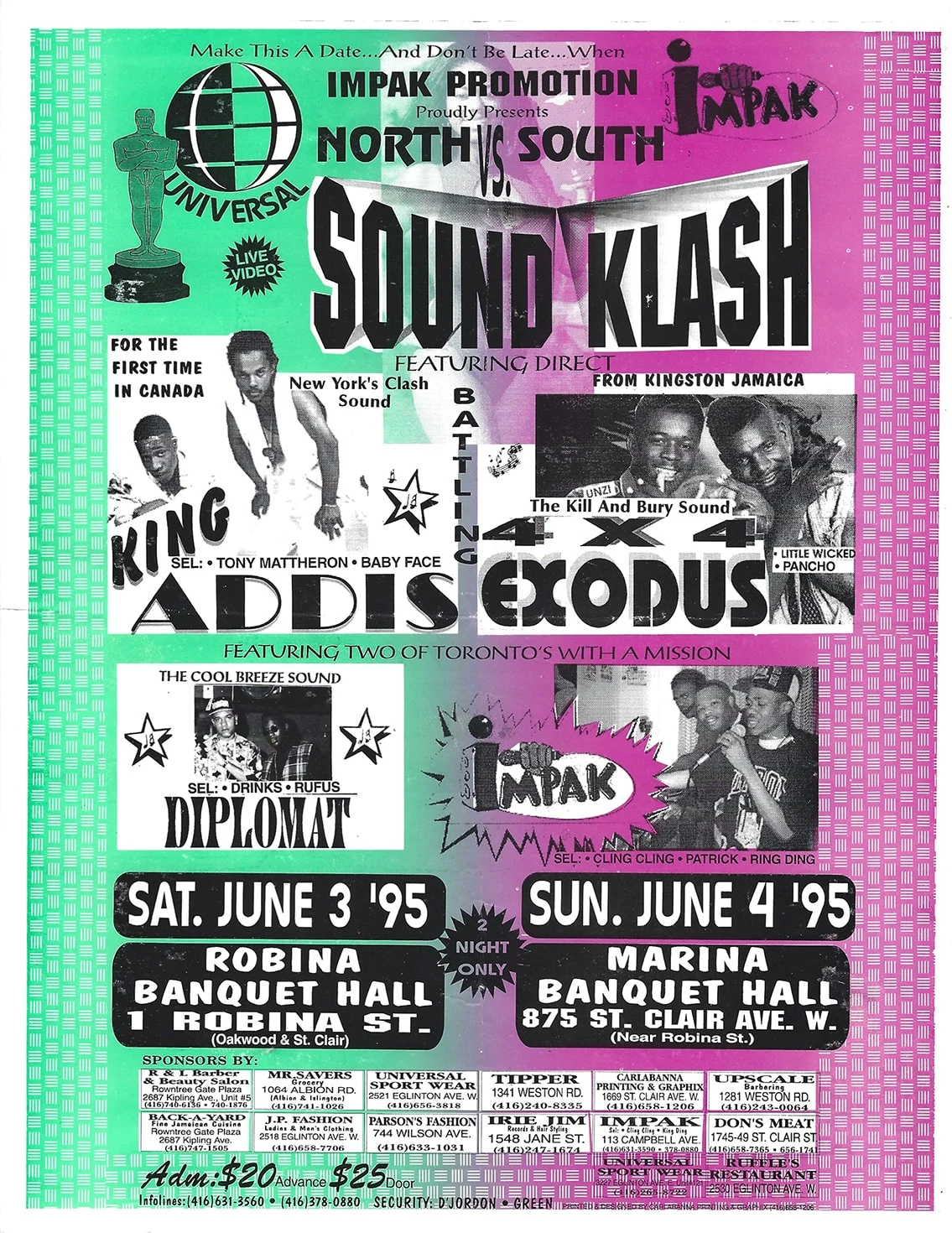 North Vs South Sound Klash (1995)