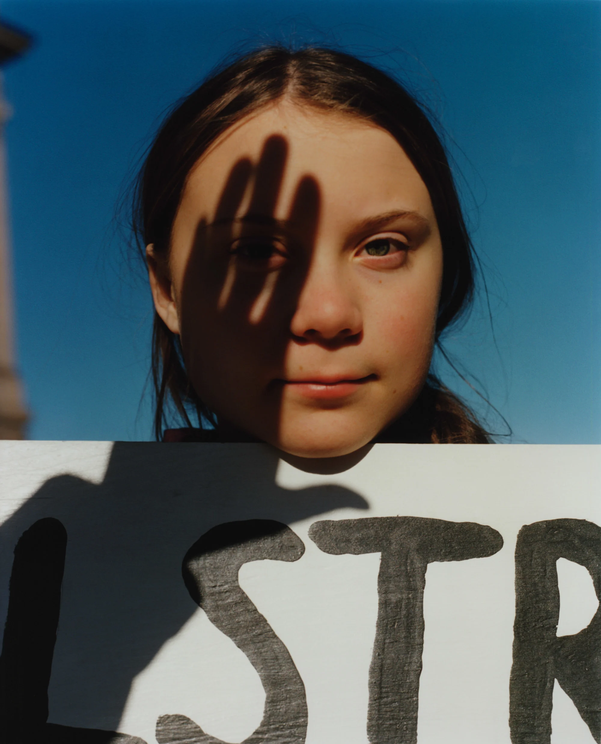 Greta Thunberg photographed by Harley Weir for i-D