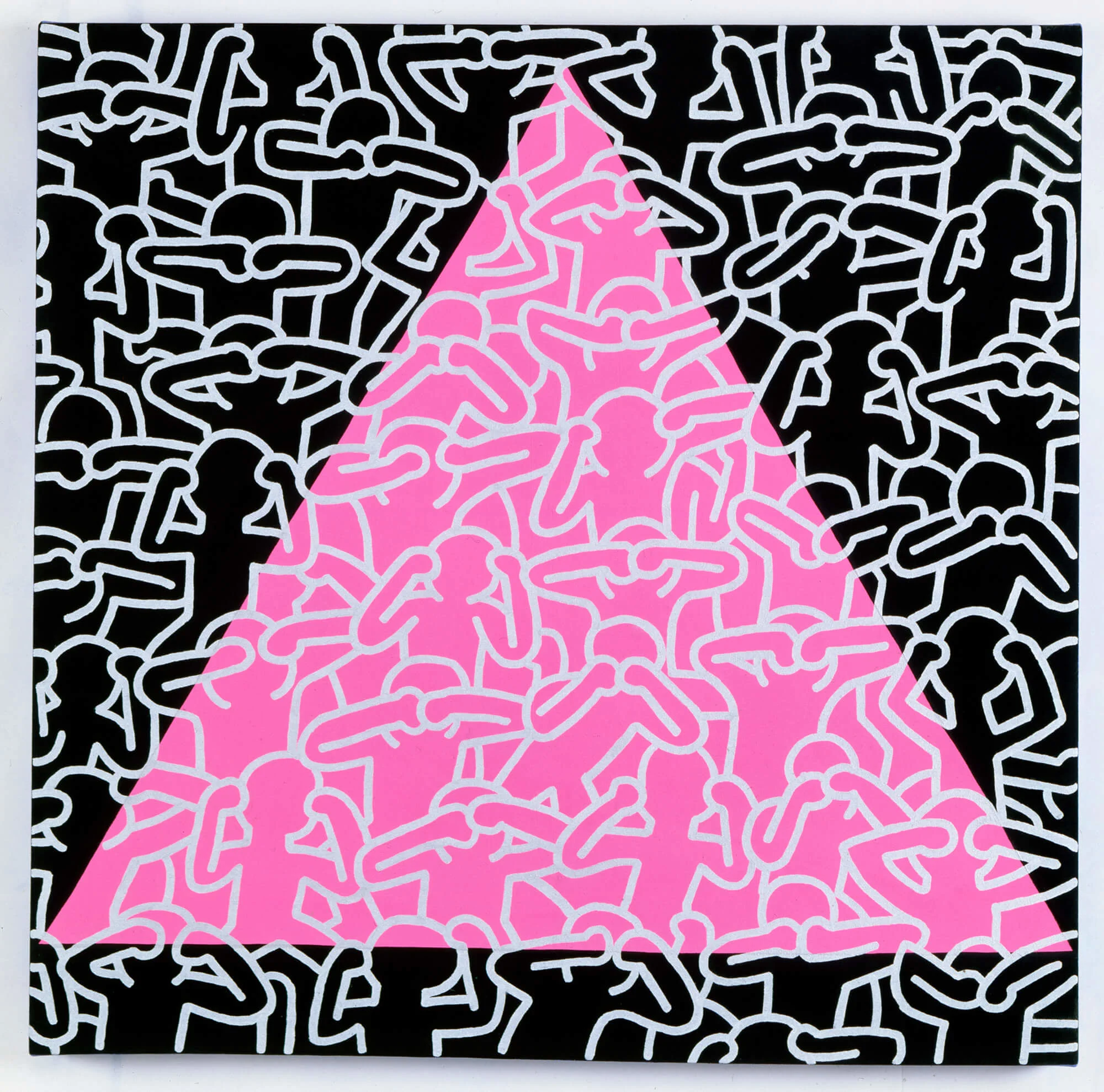 Silence = Death 1989 © Keith Haring Foundation
