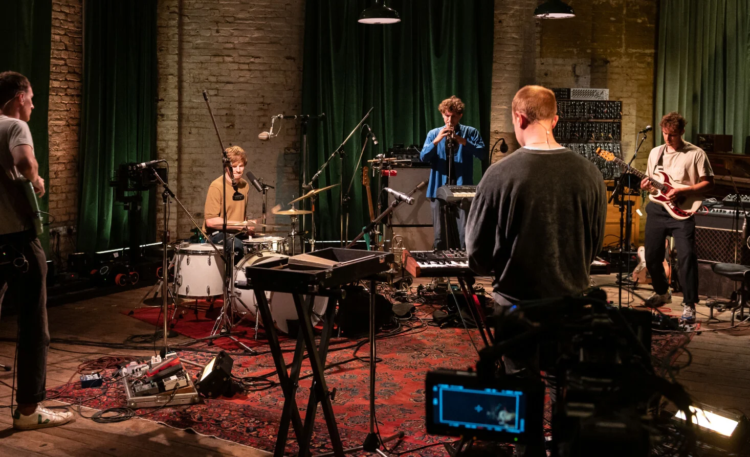 Wepresent Uk Band Squid Perform A Session For From The Basement