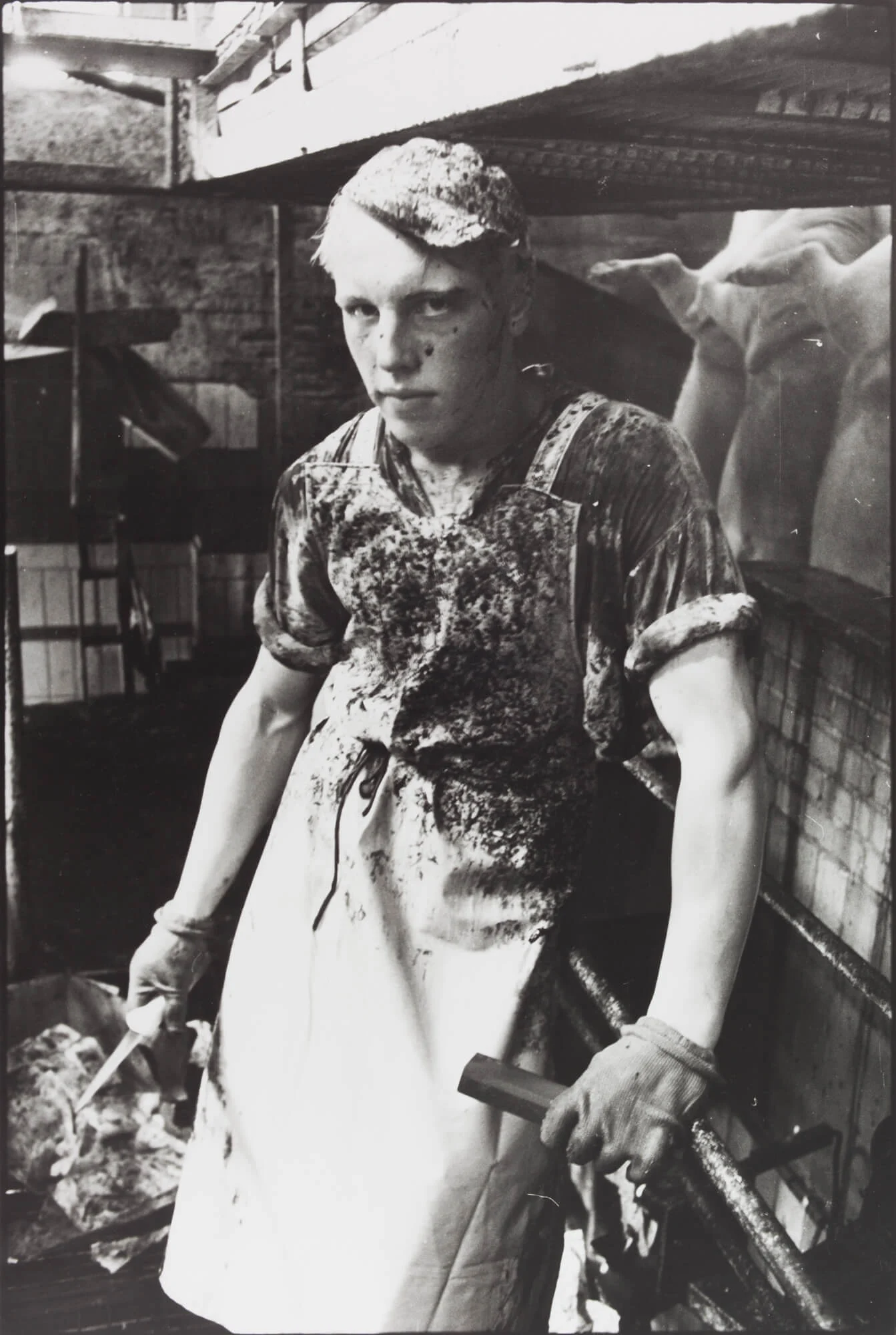 York der Knoefel, from the series Slaughterhouse, 1986–88