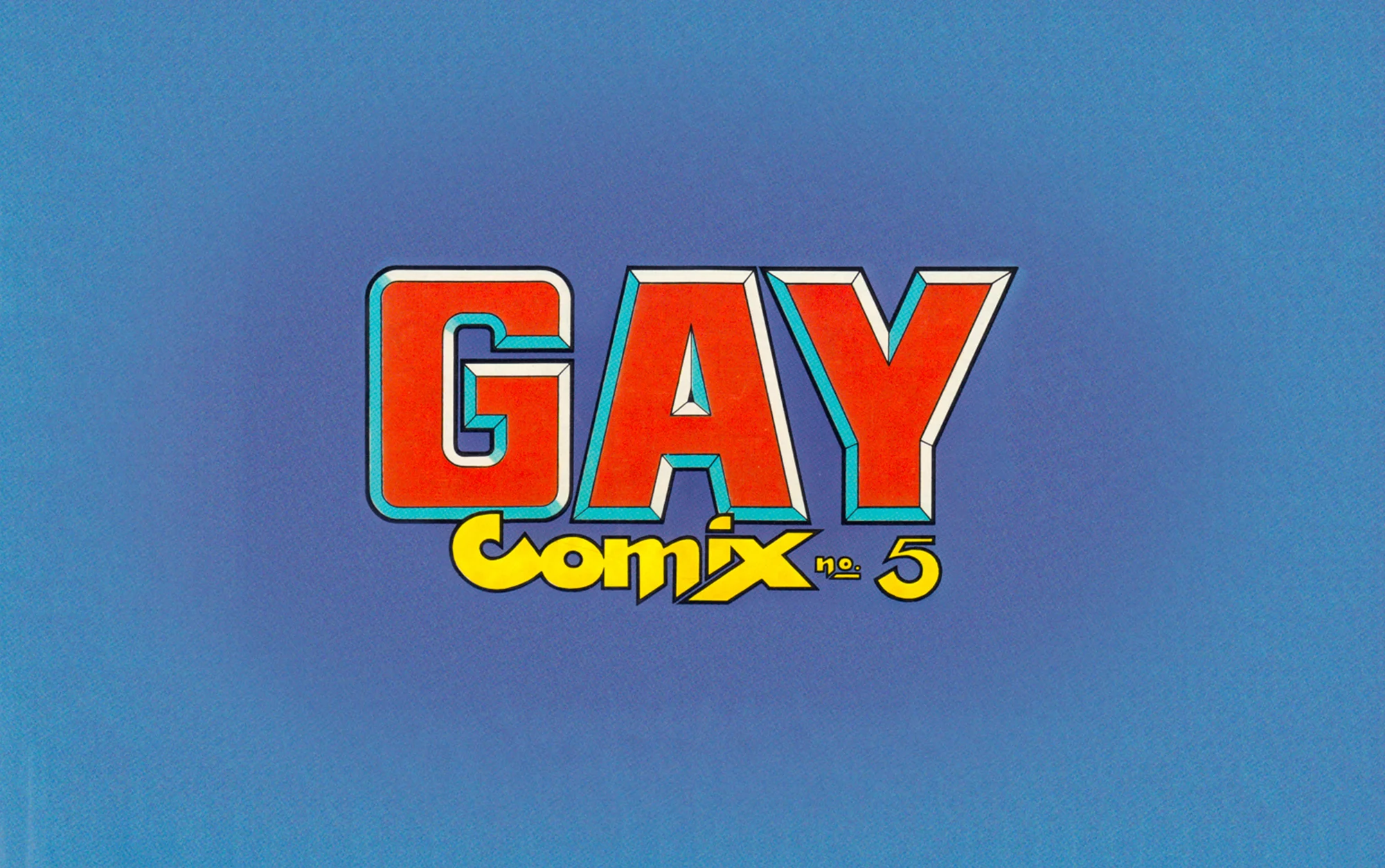 Cover Image - Gay Comix
