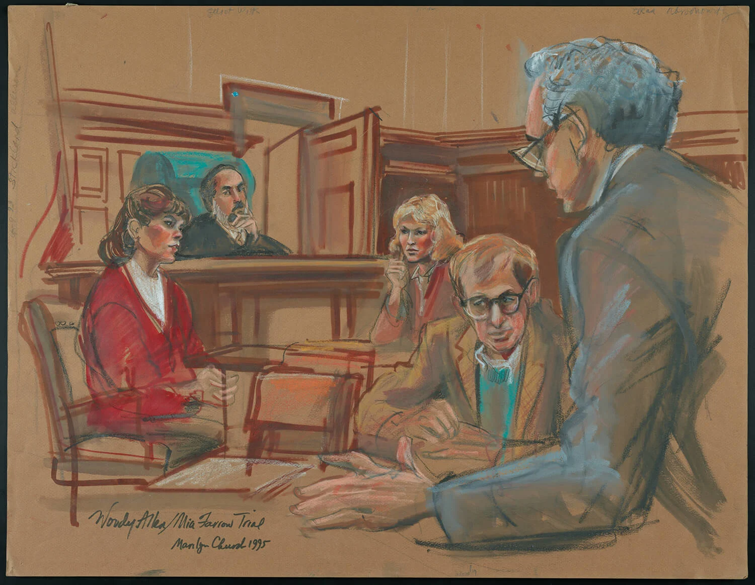 WePresent Dive into the history of courtroom artists