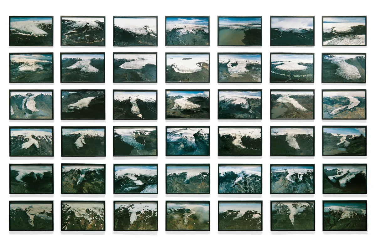 The glacier series, 1999. Photo by Jens Ziehe