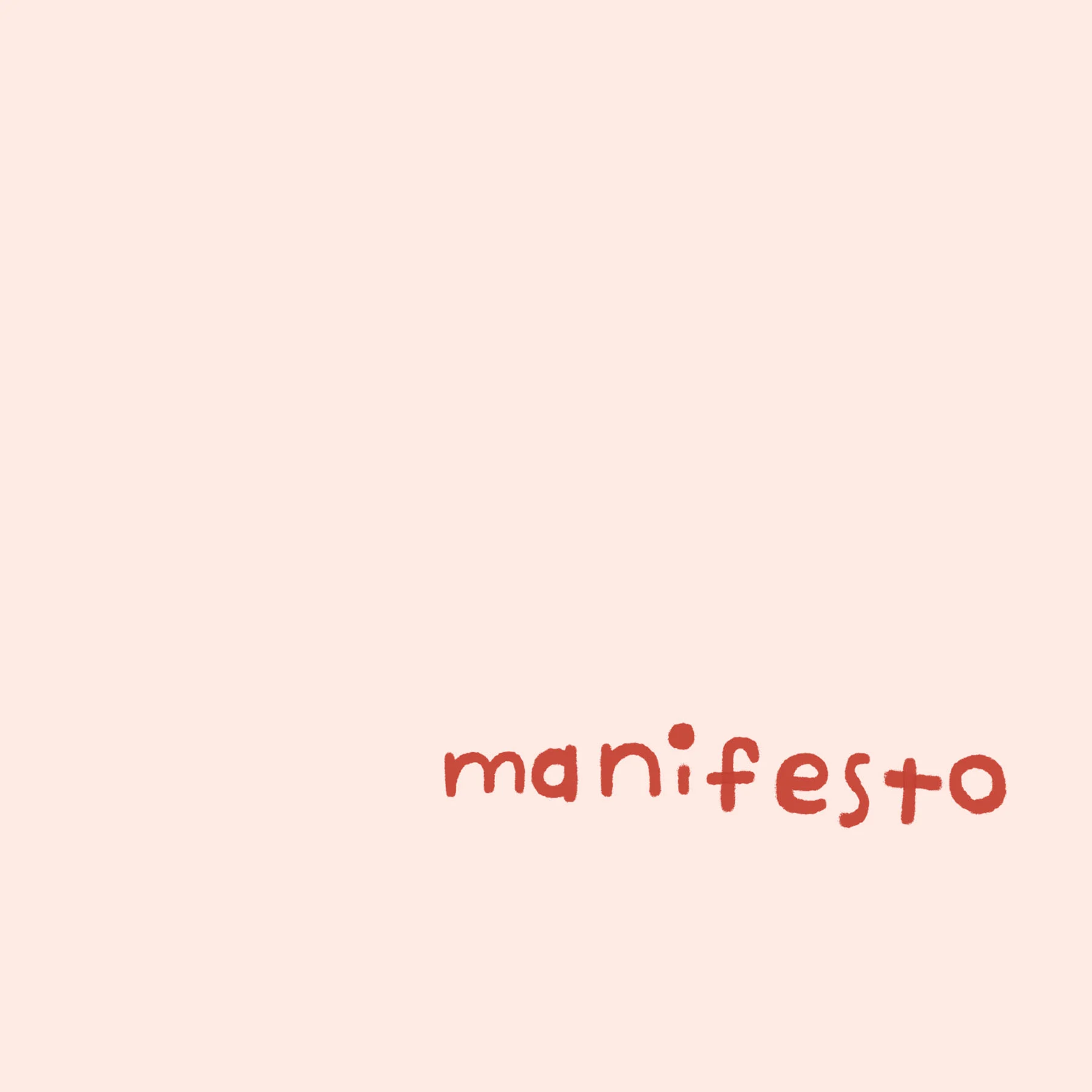 A Manifesto by Misaki Kawai