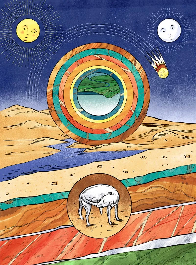 Nina Torr illustrates what the cosmos has in store for us.
