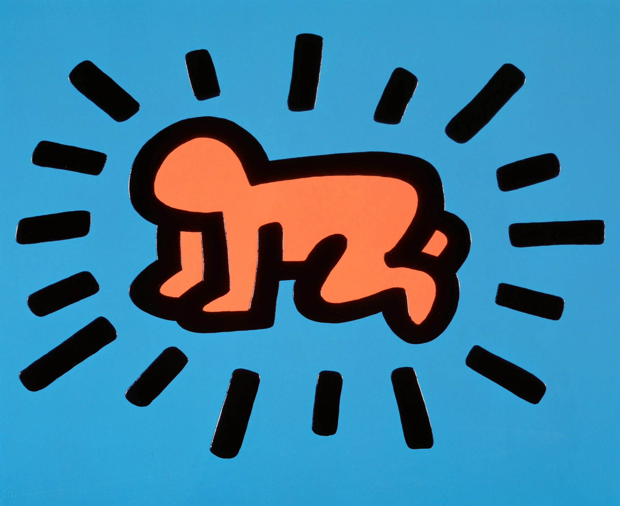 Untitled (from the Icons series), 1990 © Keith Haring Foundation