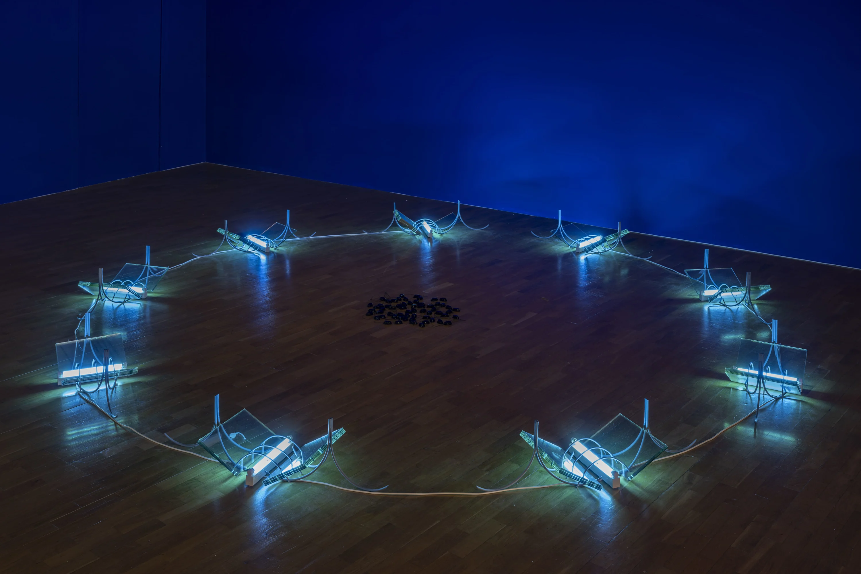 Hamad Butt: Apprehensions, 4 June-7 September 2025, Whitechapel Gallery, London. Photo: Damian Griffiths