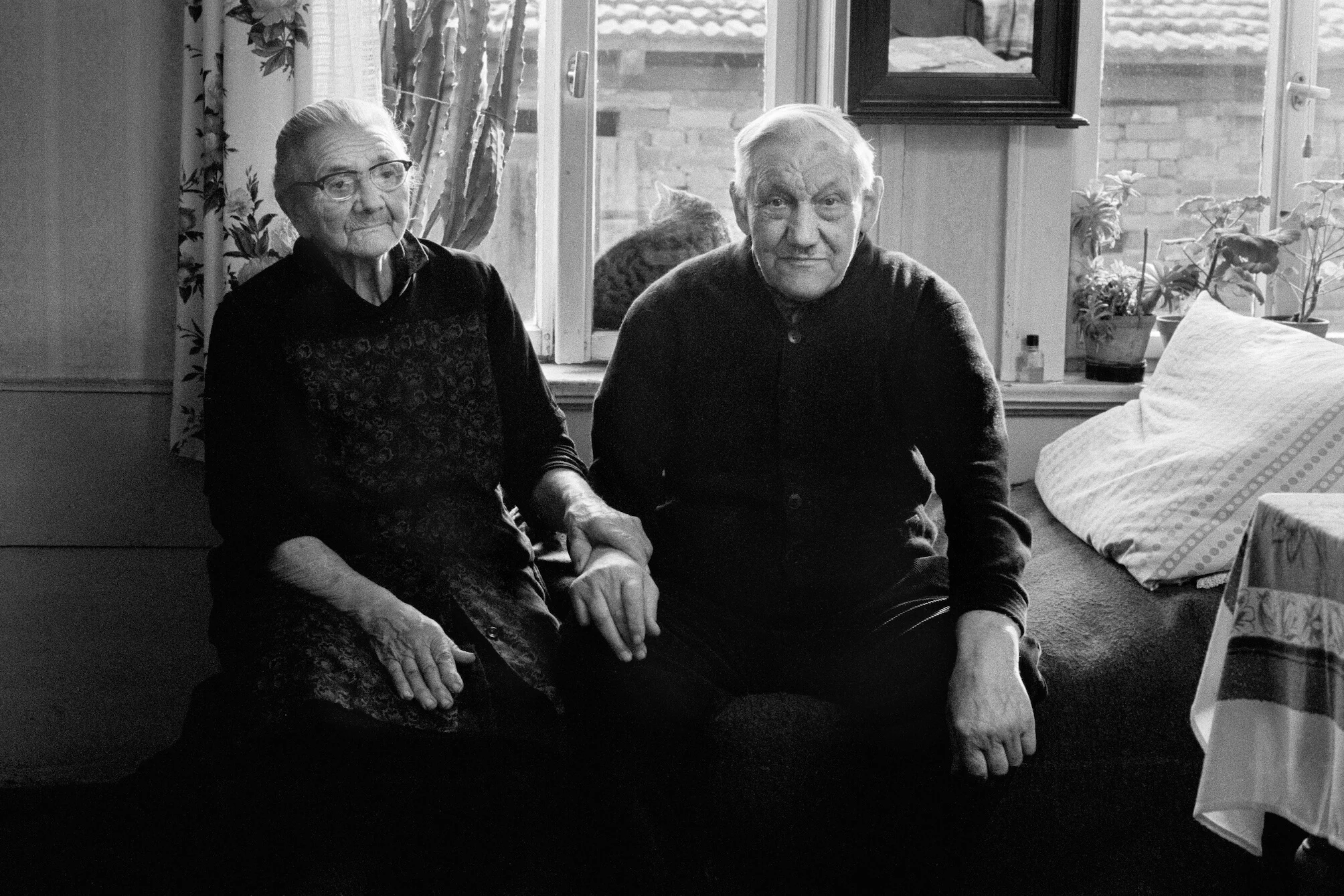Ute Mahler, Sundhausen, the K. family (series Living Together), 1974