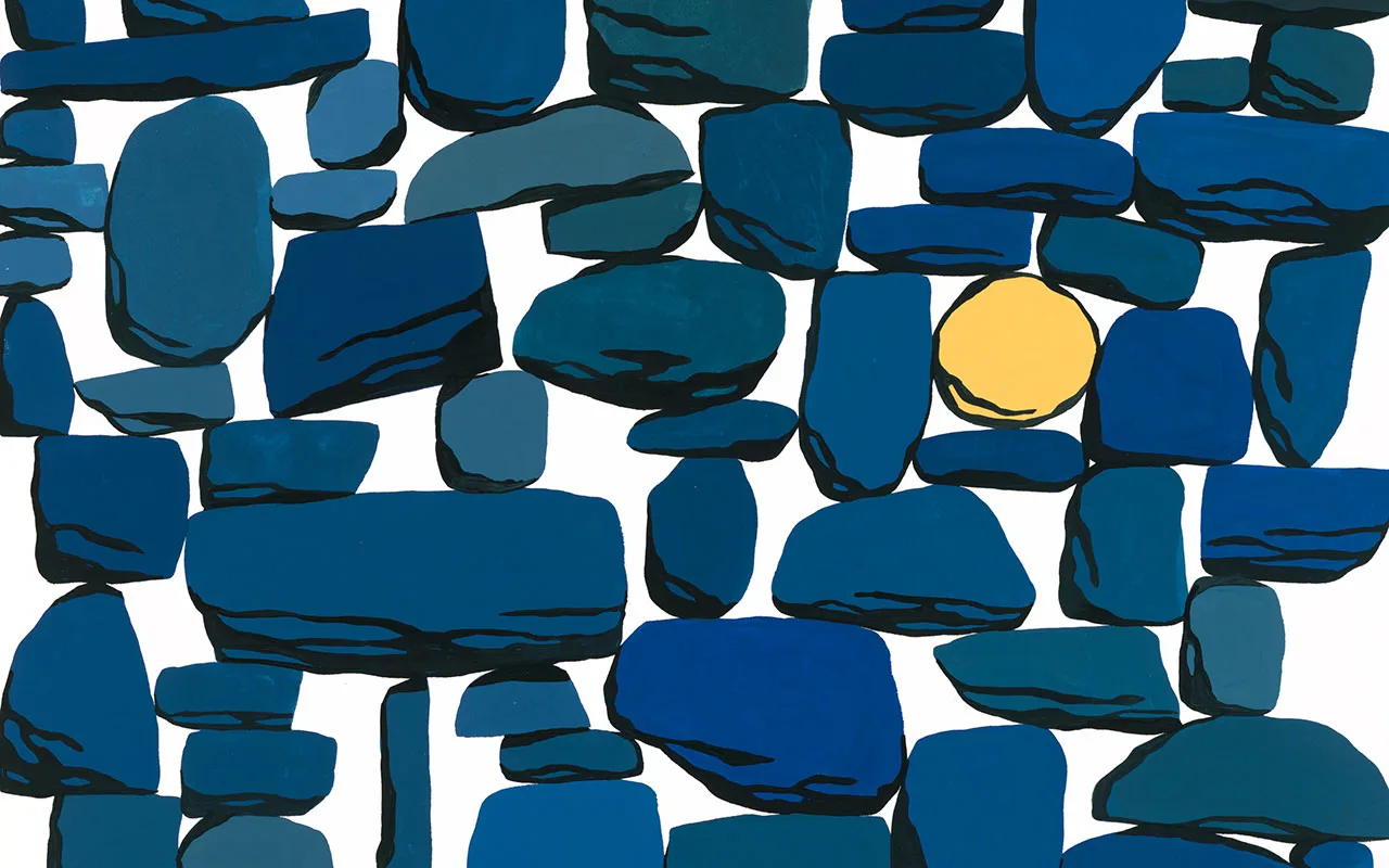 Tim Lathan WePresent | Illustrator Tim Lahan’s melting objects and jagged lines