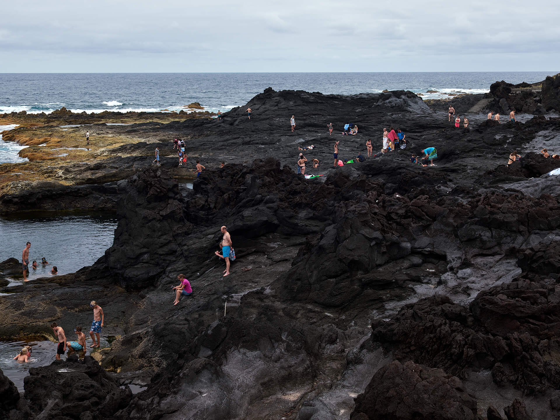 WePresent Massimo Vitali captures a typical day at the beach photo