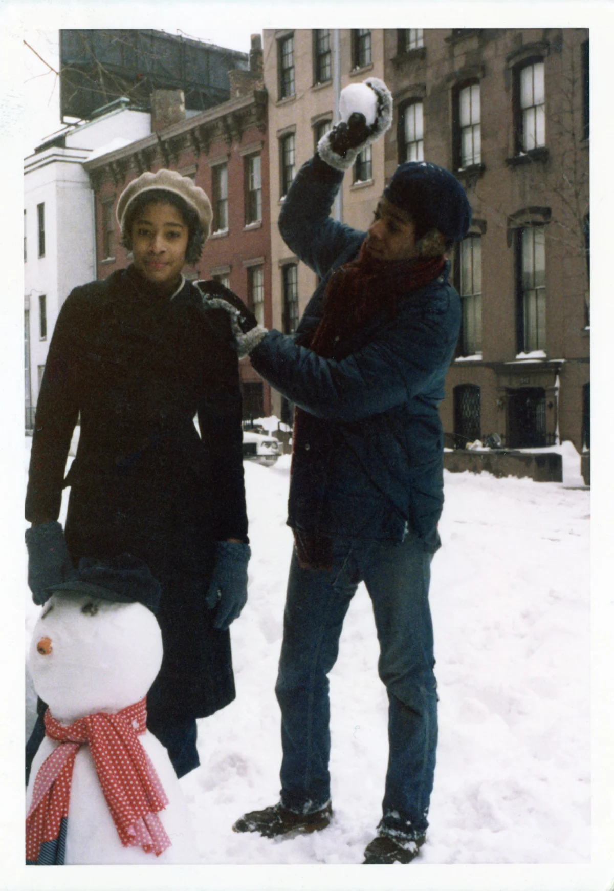 December in New York City circa 1976. Ph. Jean-Michel and Lisane Basquiat © The Estate of Jean-Michel Basquiat