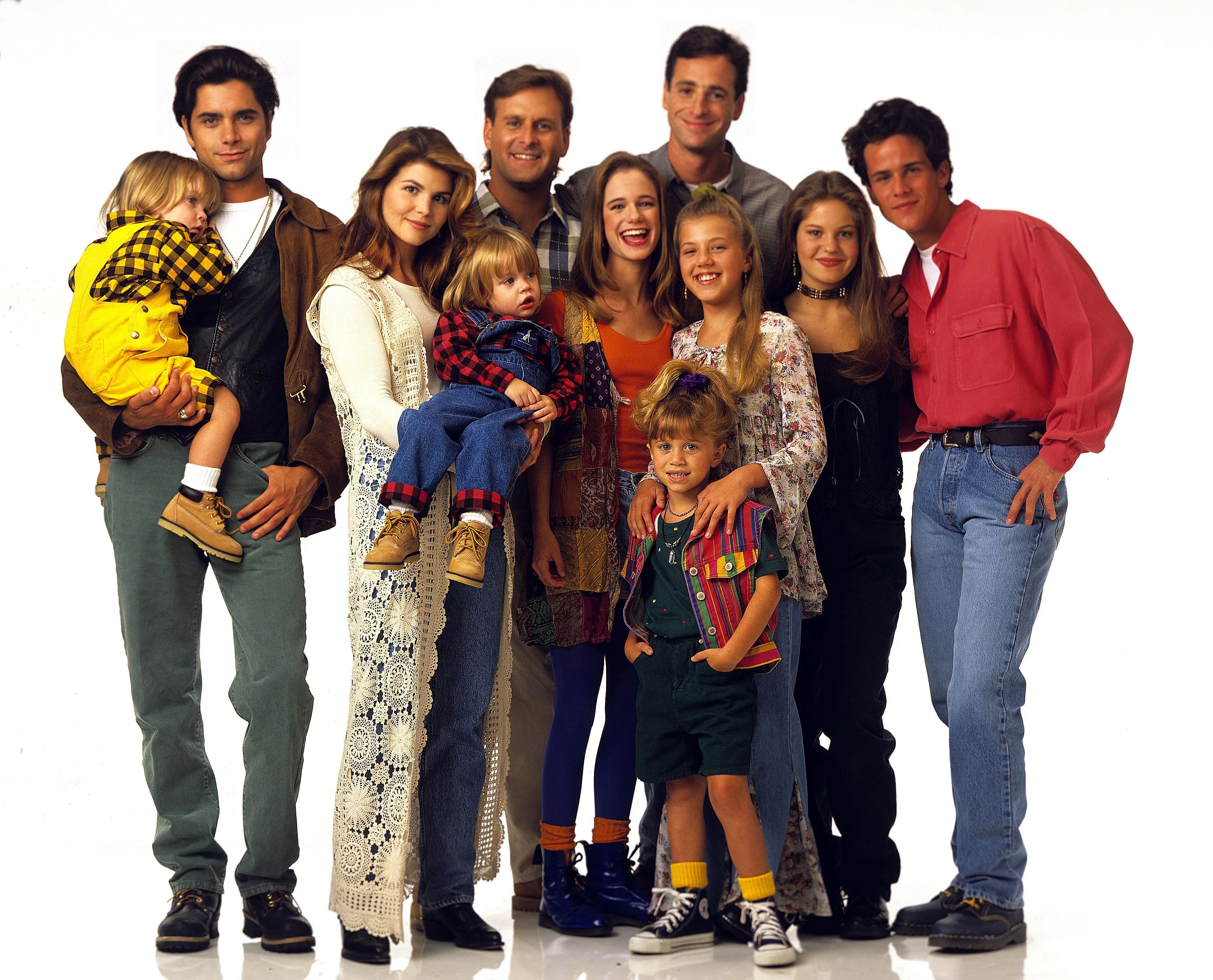Season Seven promotional photo for the ABC tv series 'Full House', 09/14/1993. (Photo by Bob D'Amico /Disney General Entertainment Content via Getty Images)