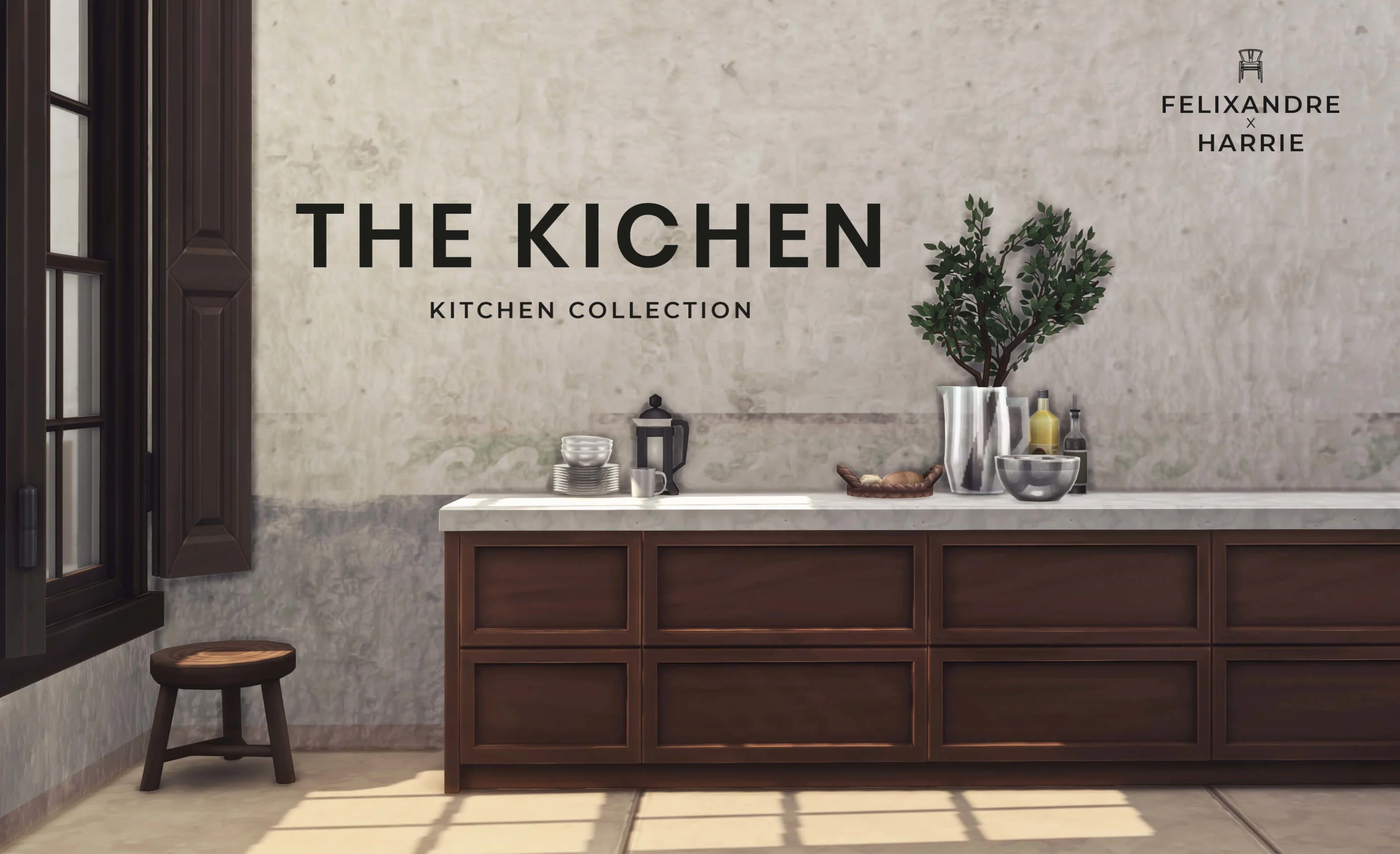 A lifelike ad for The Kichen collection