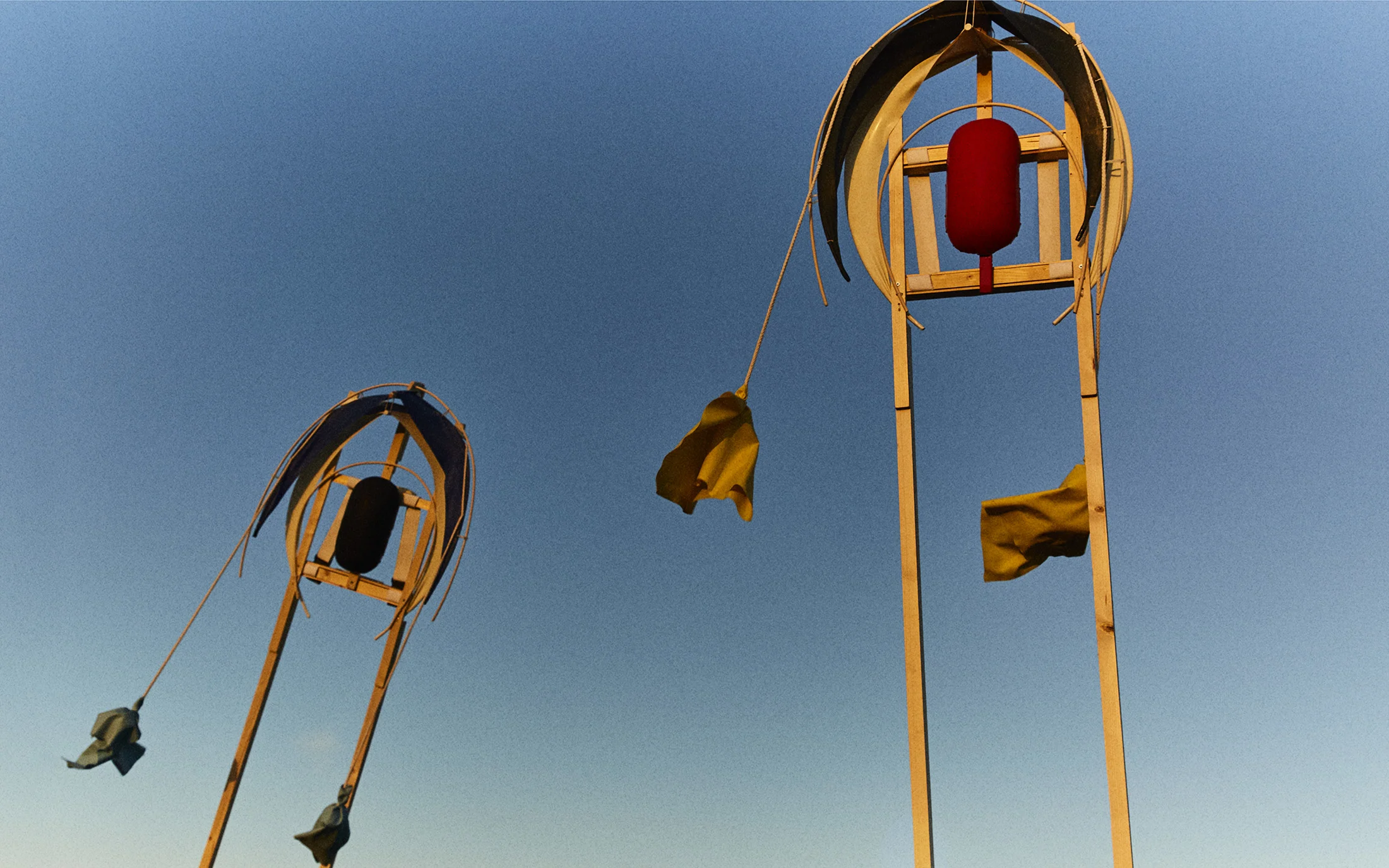 Autumn/Winter '18, Rubber Kite and House Sculptures 