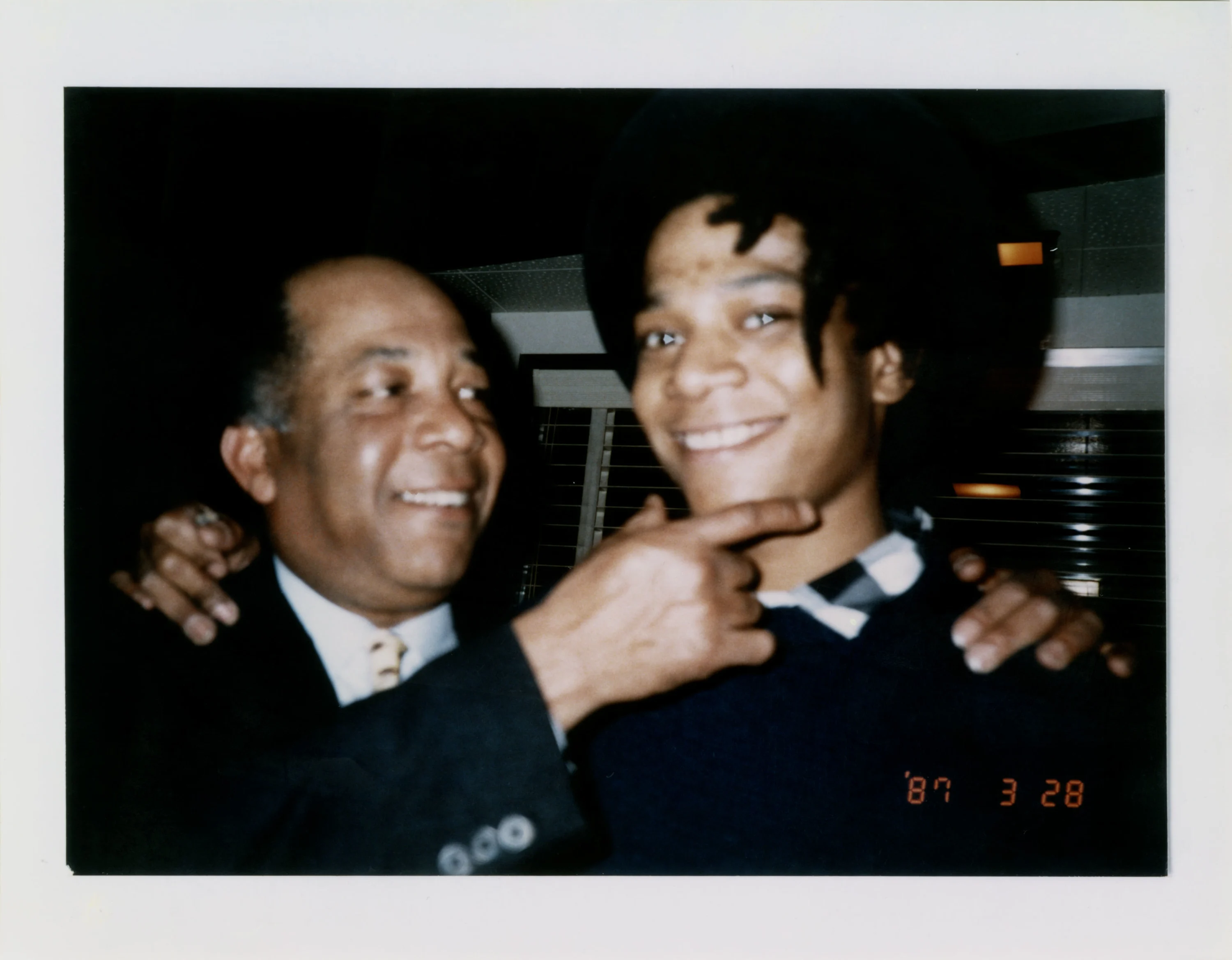 Ph. Gerard and Jean-Michel Basquiat. © The Estate of Jean-Michel Basquiat