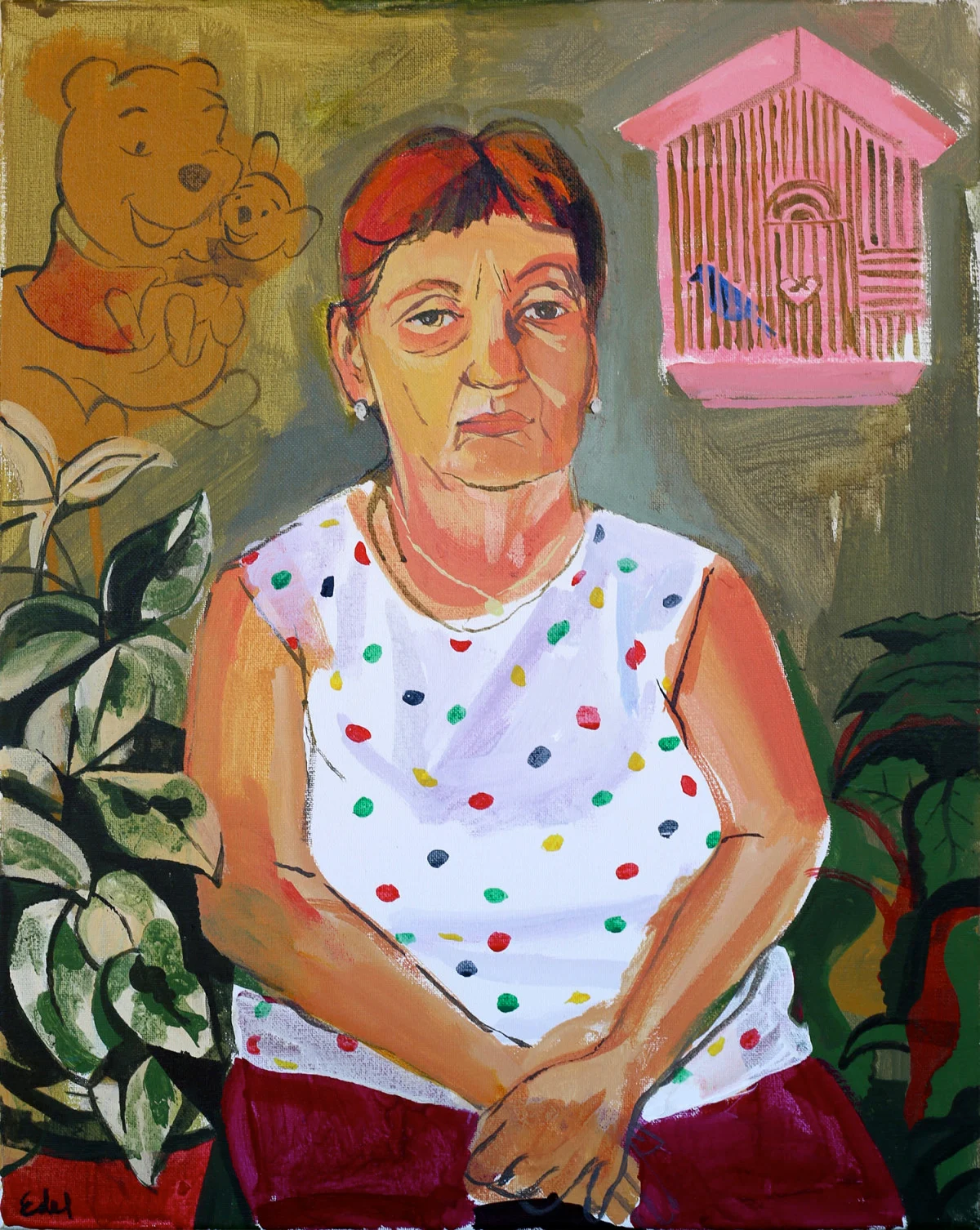 WePresent | Edel Rodriguez paints the townspeople who shaped him