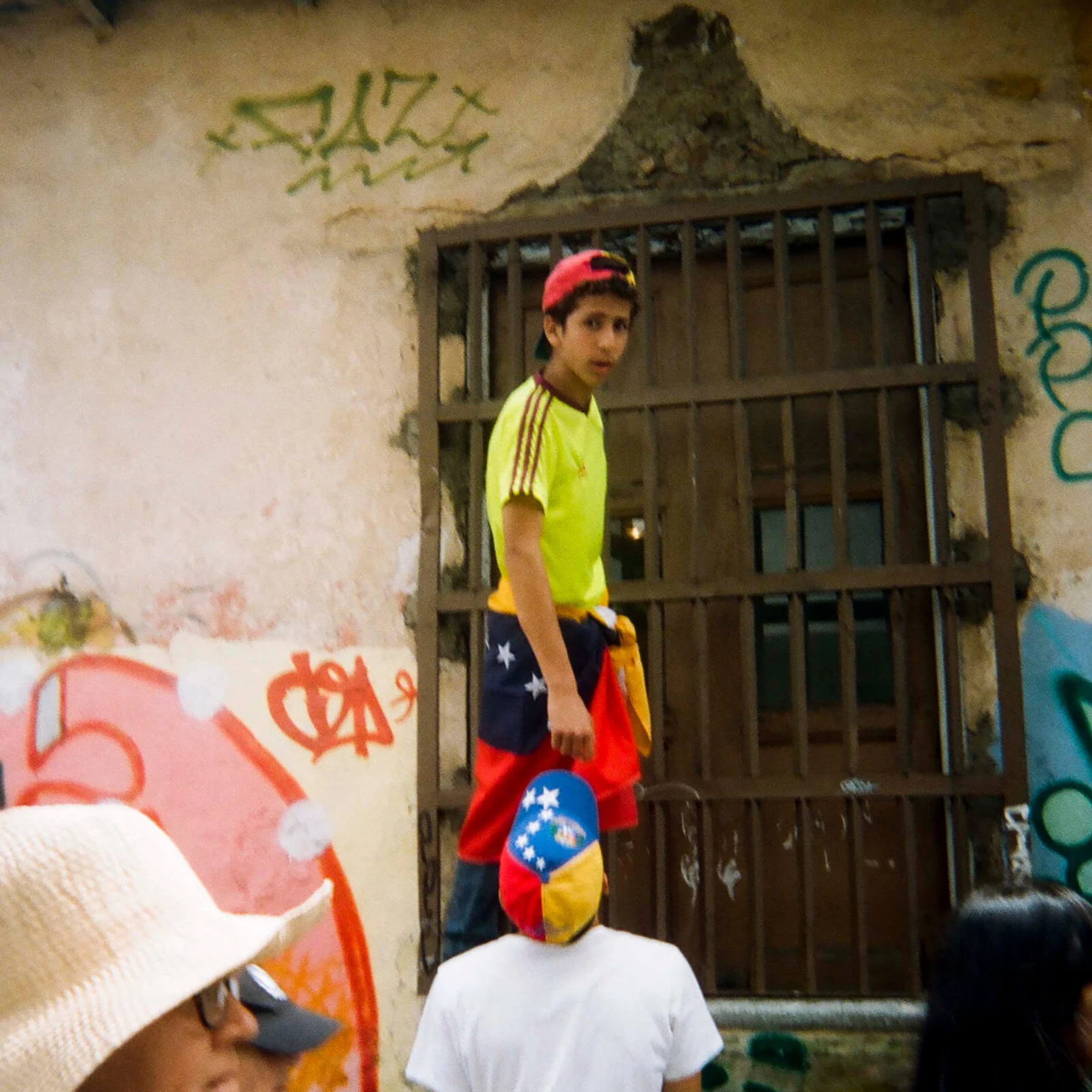 Muchacho Con Bandera En La Cintura (Boy With Flag Around His Waist)