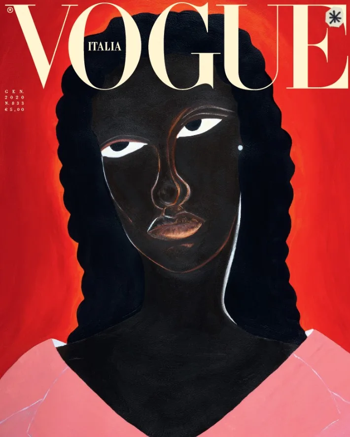 Vogue Italia cover, January 2020