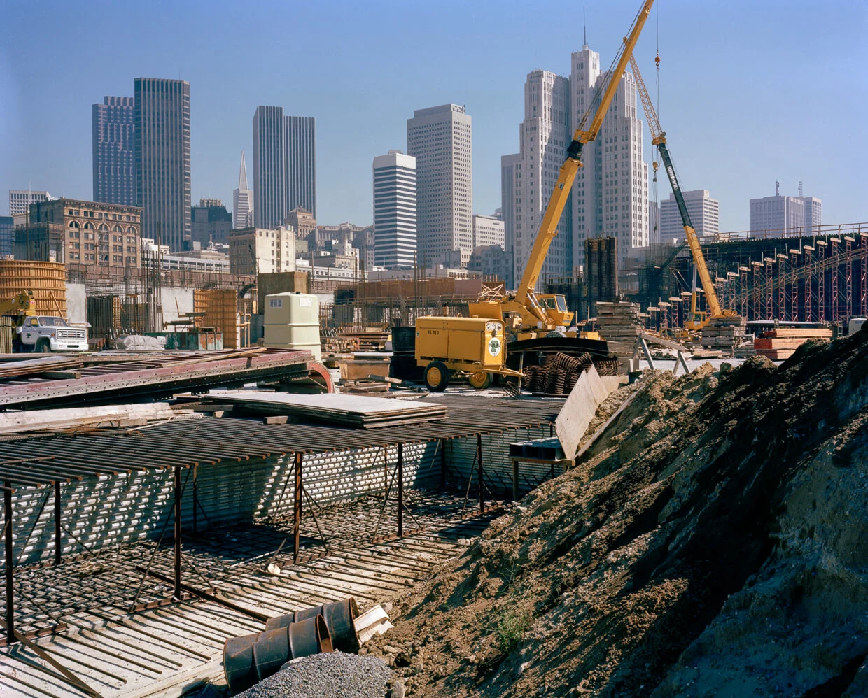 Moscone Center Under Construction, 1980