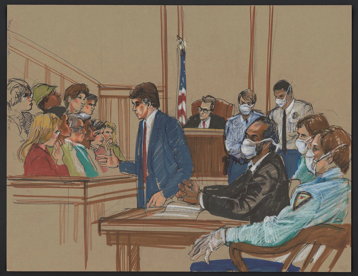 Wepresent Dive Into The History Of Courtroom Artists