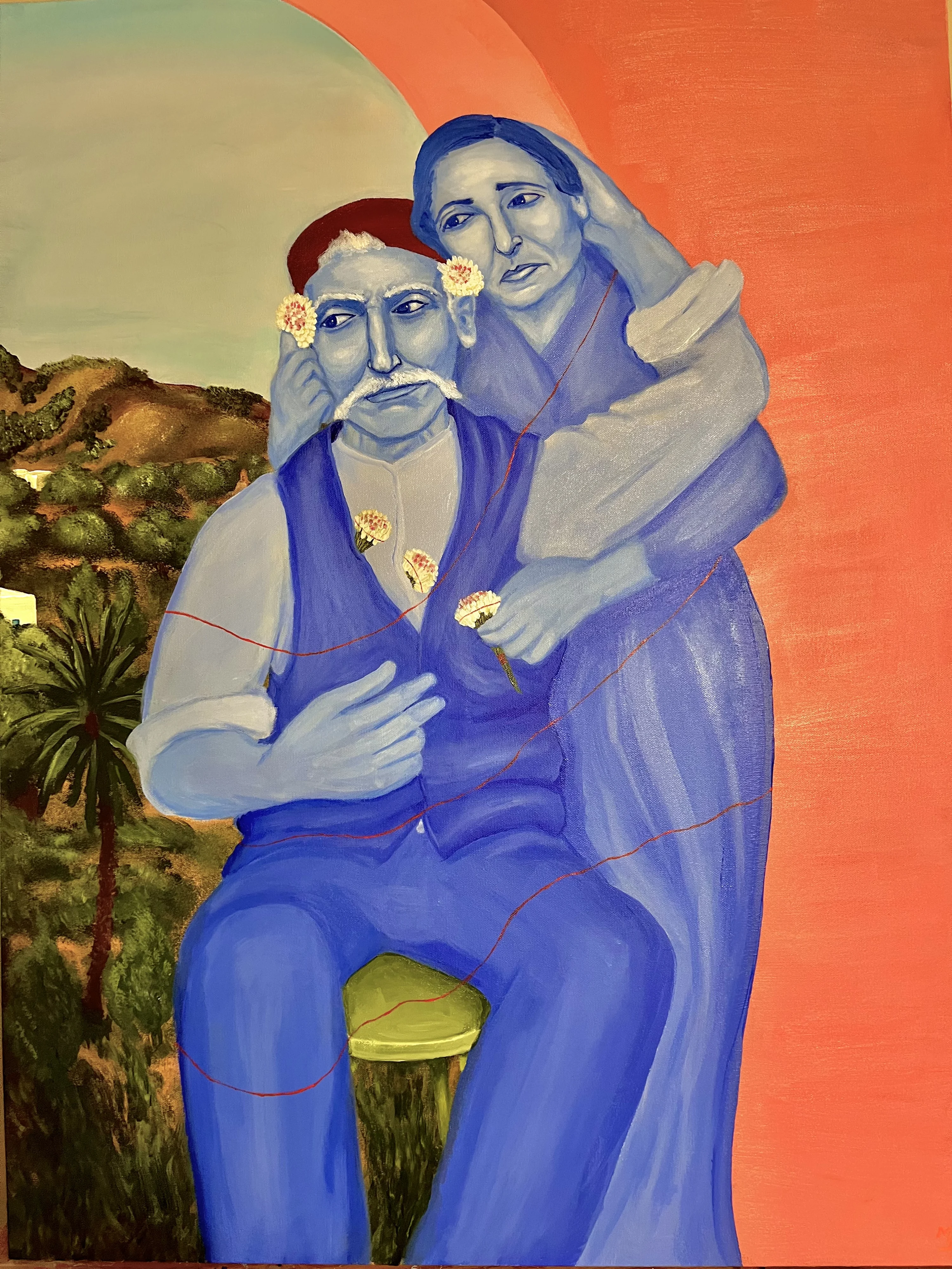 uncynical Tunisian love painting (2024)