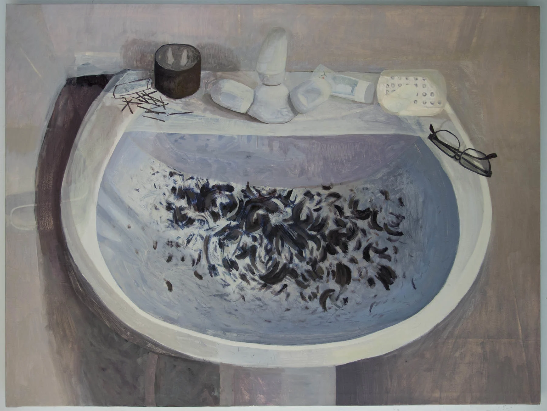 Big Sink, 2021 Oil and canvas