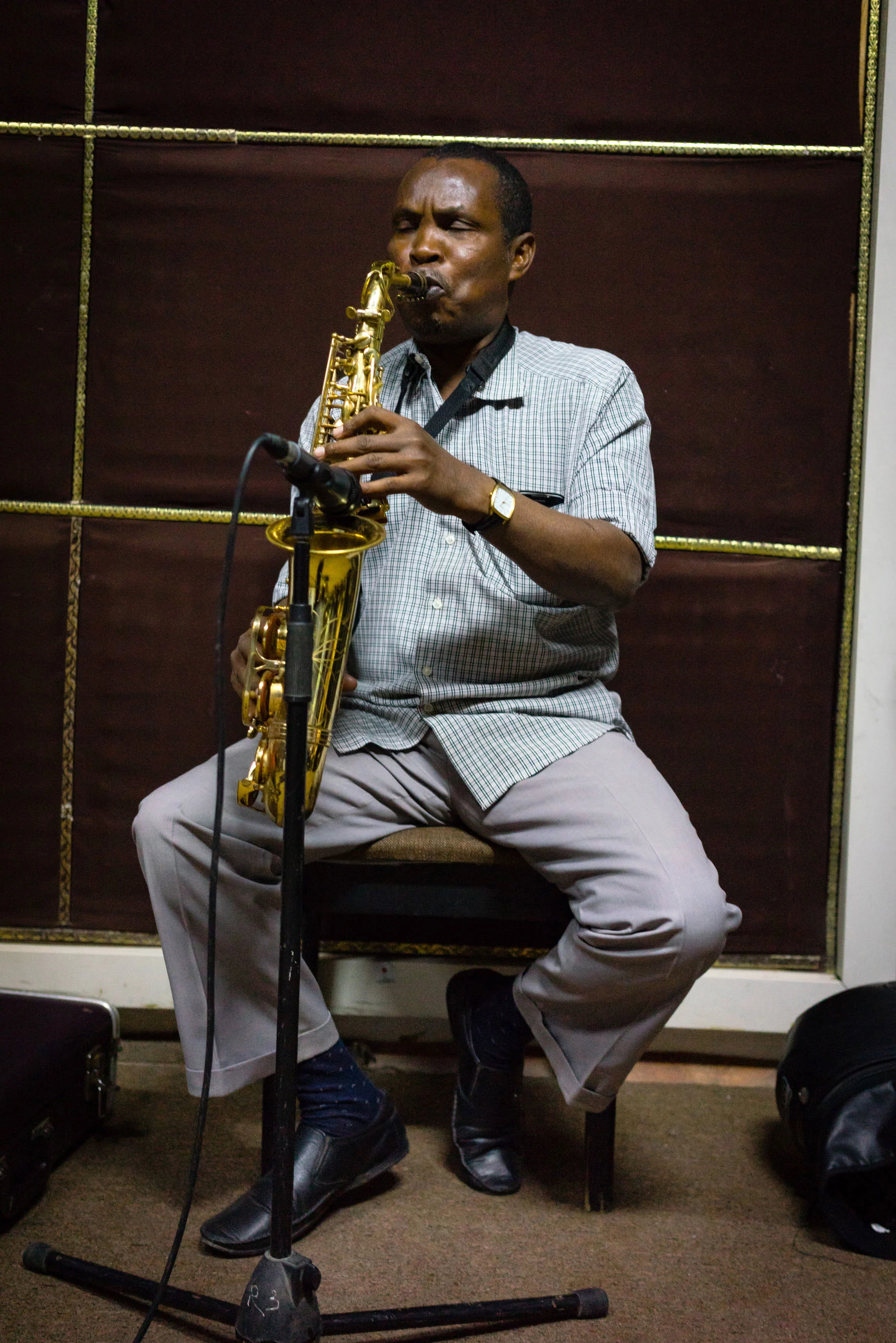 Mohamed Abdi Alto (Sax) Janto Djassi