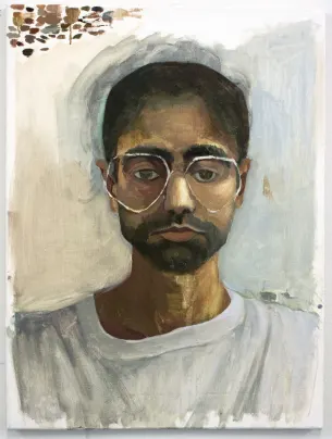 Self Portrait as Fuckboi, 2021 Oil on canvas