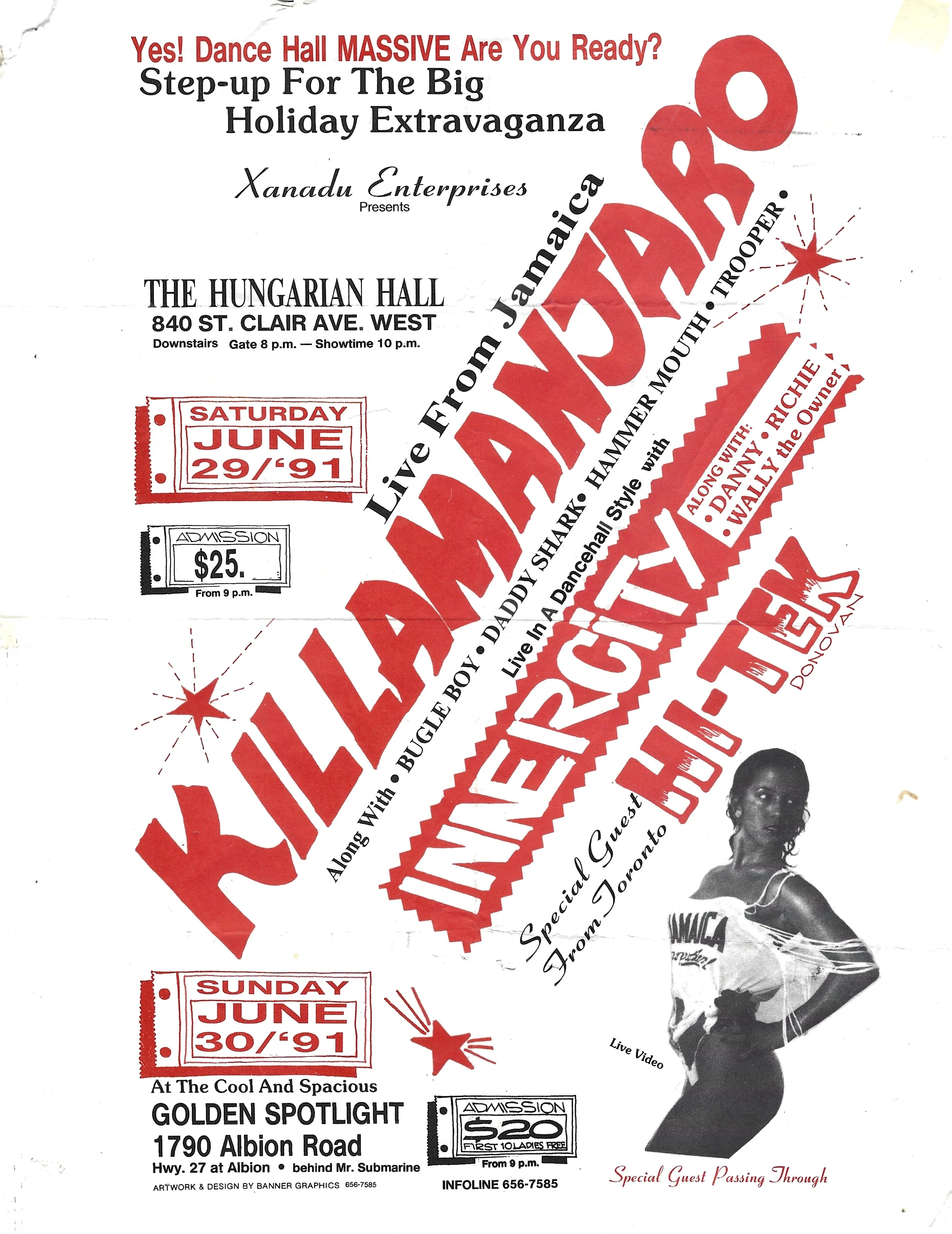 Live from Jamaica Killamanjaro (1991)
