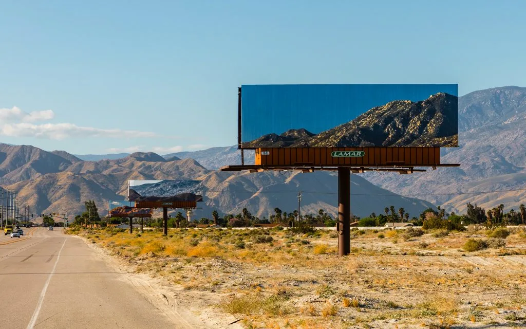 Jennifer Bolande: Visible Distance/Second Sight for Desert X, Shot by Lance Gerber