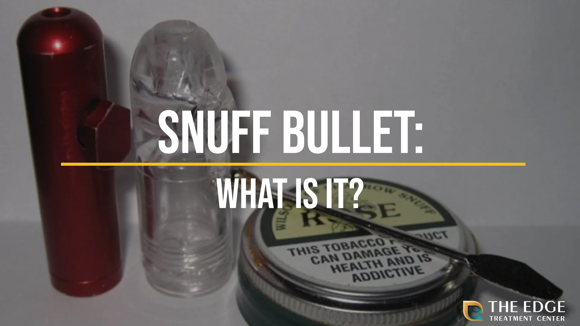 What is a Snuff Bullet? What is a Snuff Bullet?