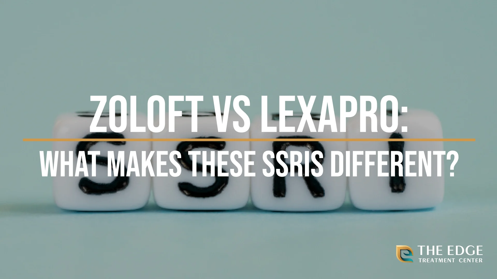 What's the Difference Between Zoloft and Lexapro? What's the Difference Between Zoloft and Lexapro?