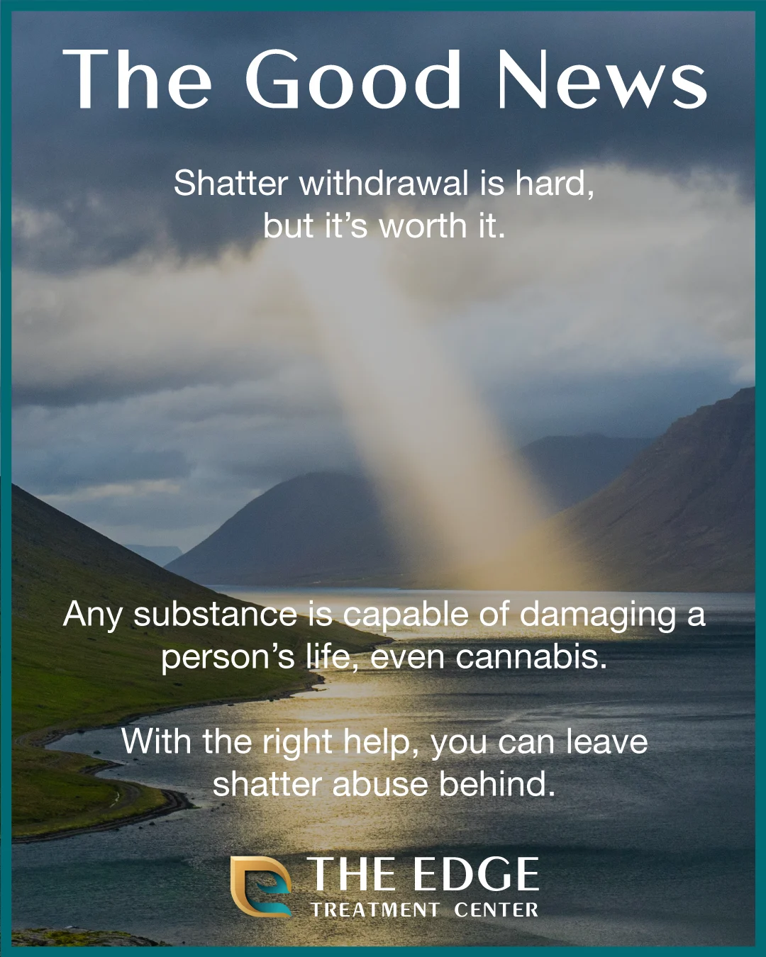 Shatter Addiction: The Good News