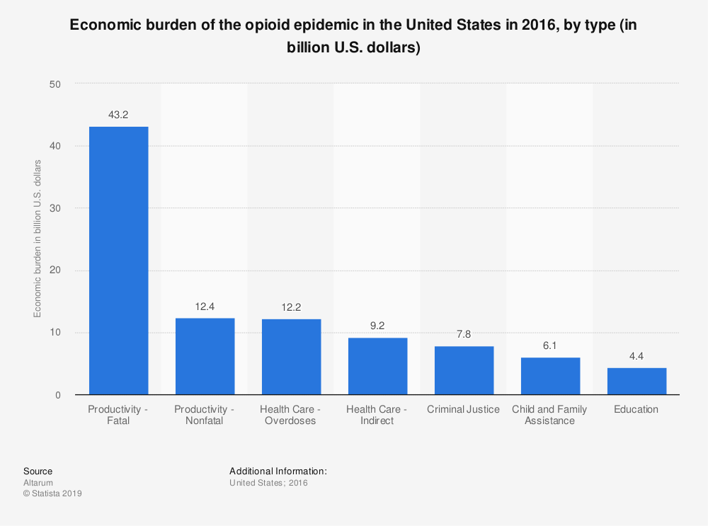 statistic united-states-opioid-epidemic-economic-burden-in-2016-by-type