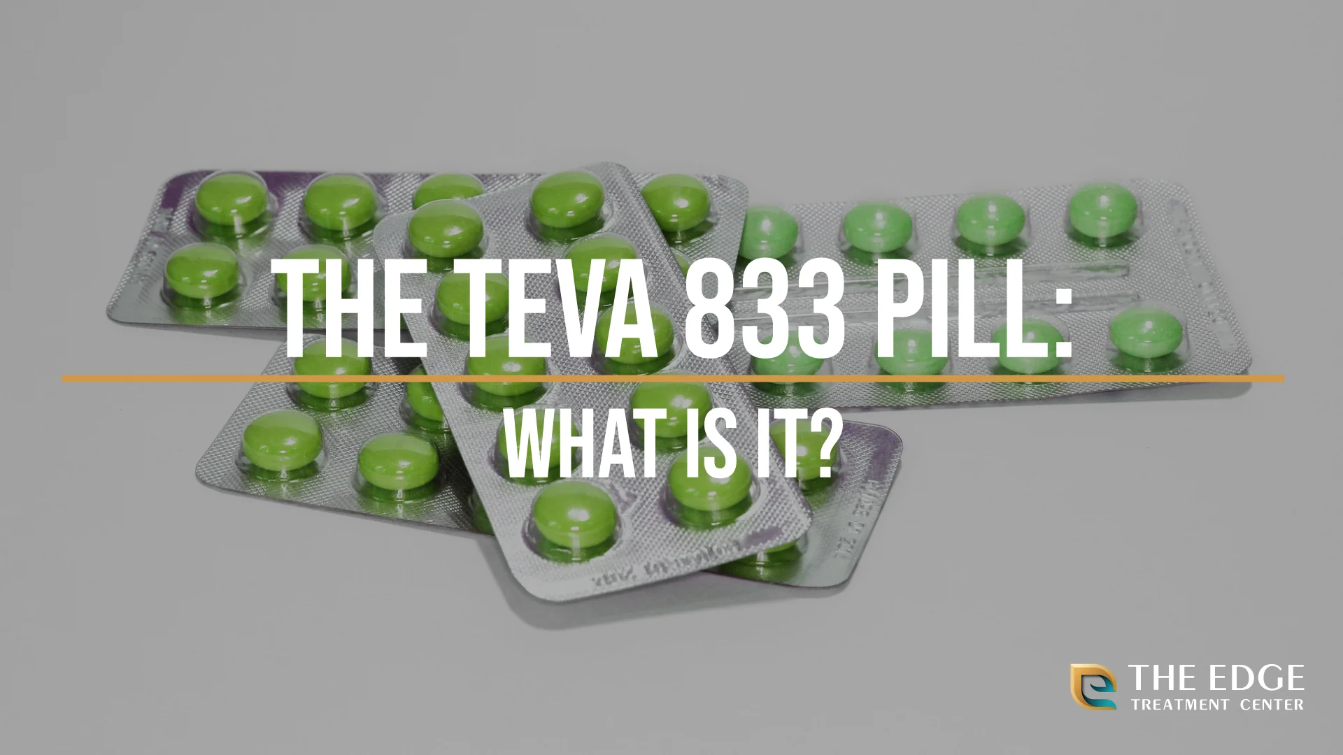 What is a Teva 833 Pill? What is a Teva 833 Pill?