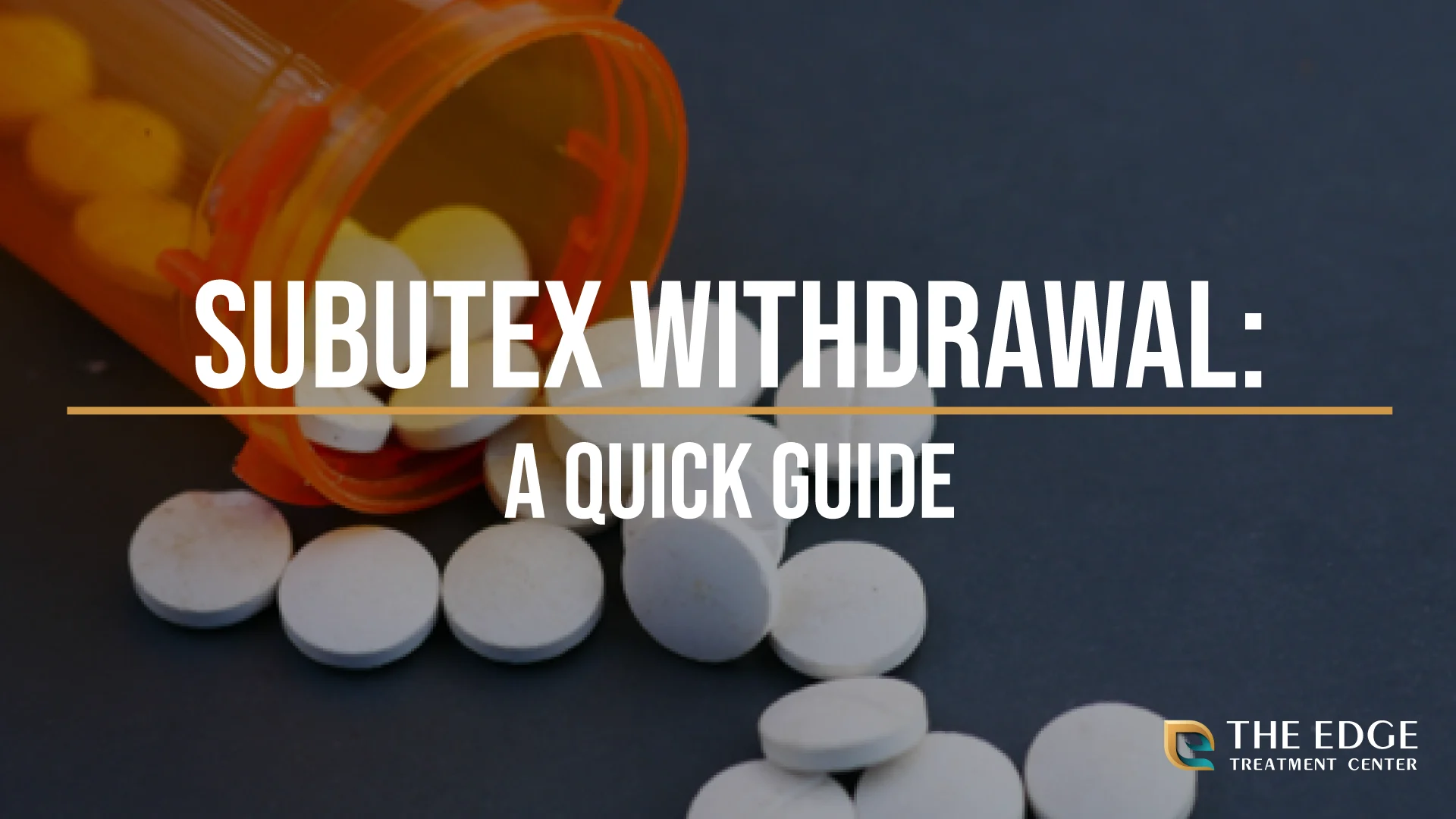 Subutex Withdrawal: The Facts Subutex Withdrawal: The Facts