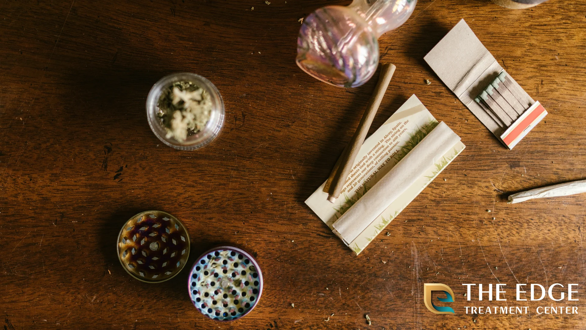 Wrapping papers and grinders are examples of marijuana drug paraphernalia.