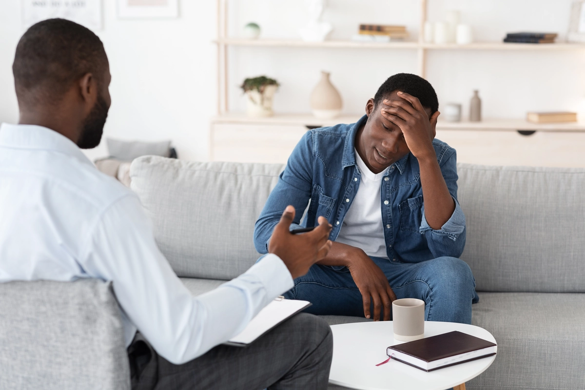 Talking Therapy for Man with Residual Schizophrenia