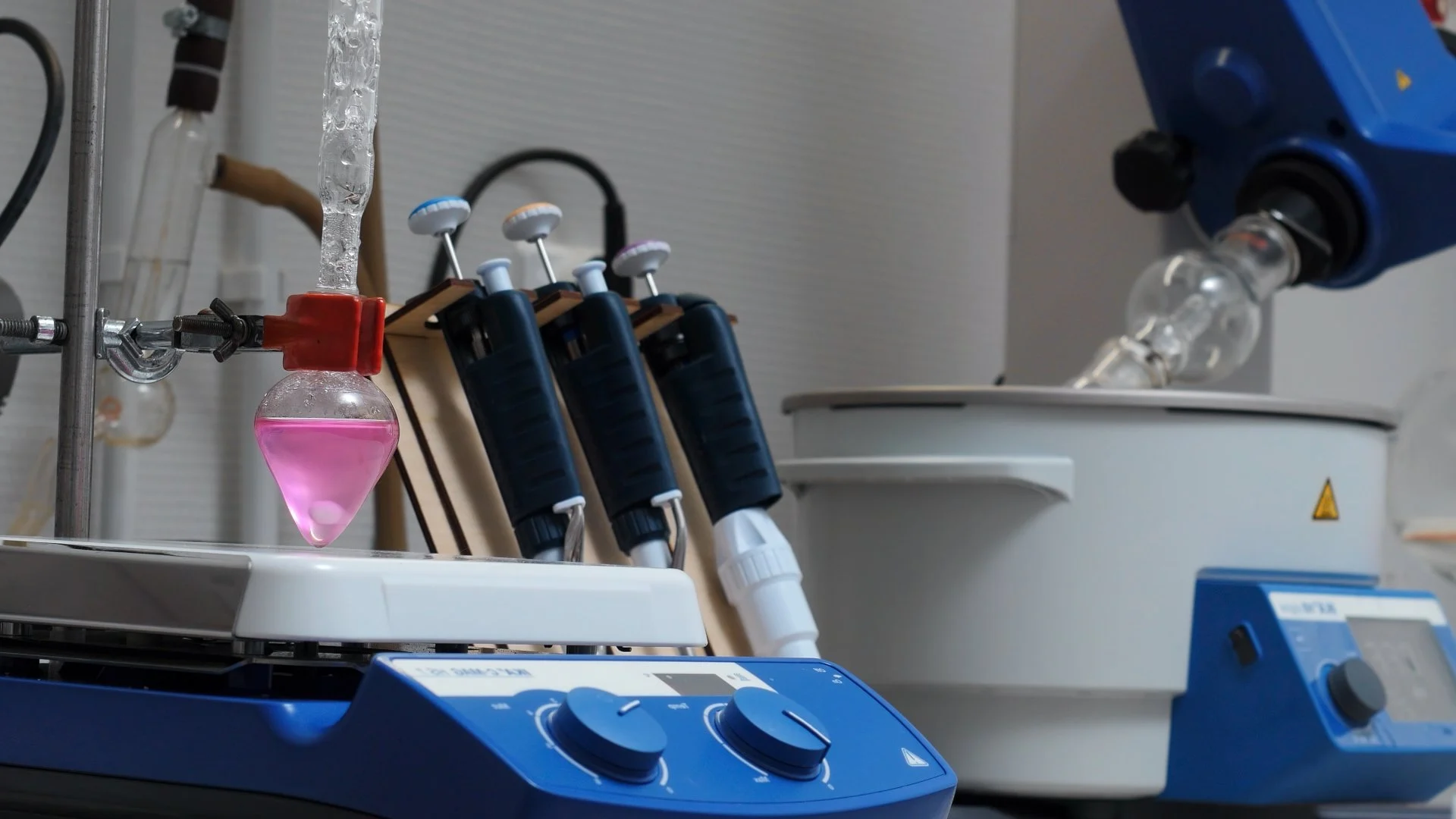 equipment-in-chemical-laboratory-with-rotating-fla-2024-12-06-08-43-14-utc