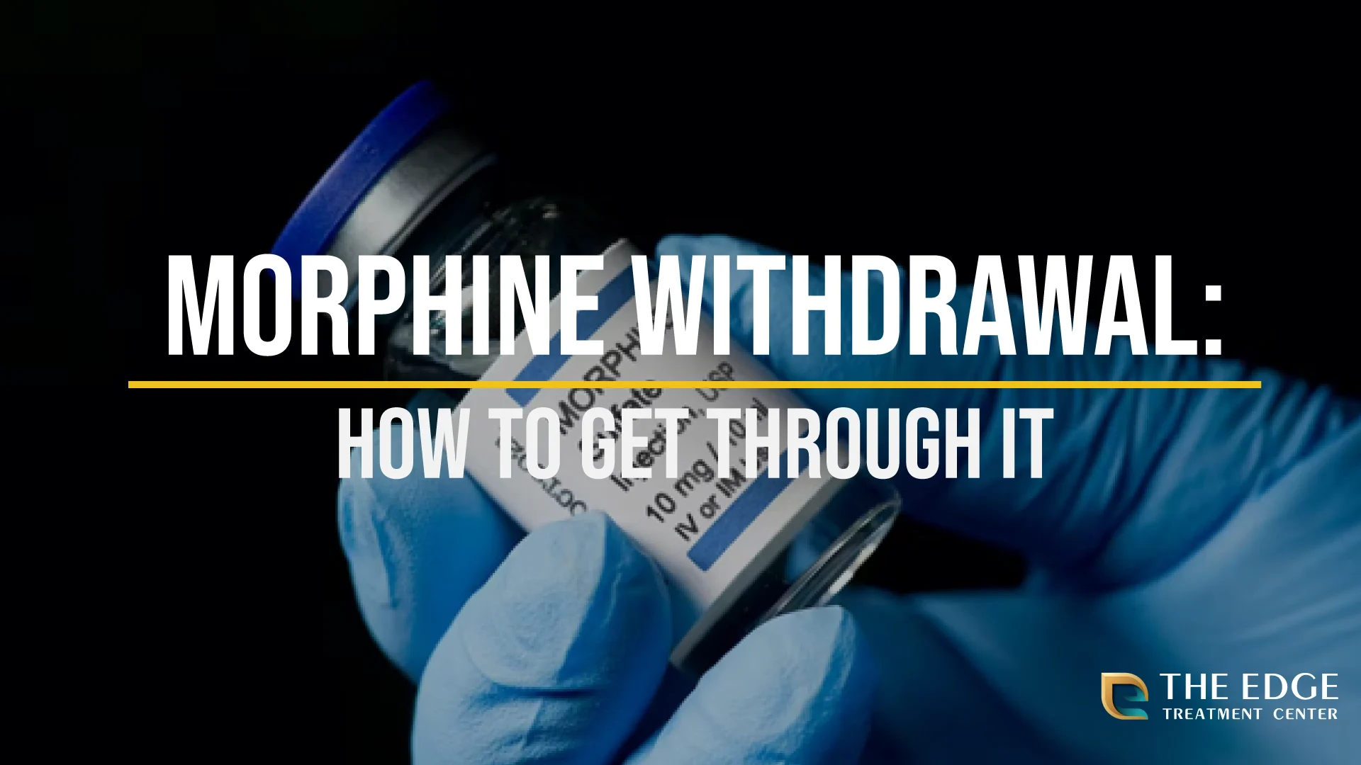 What is Morphine Withdrawal Like? What is Morphine Withdrawal Like?