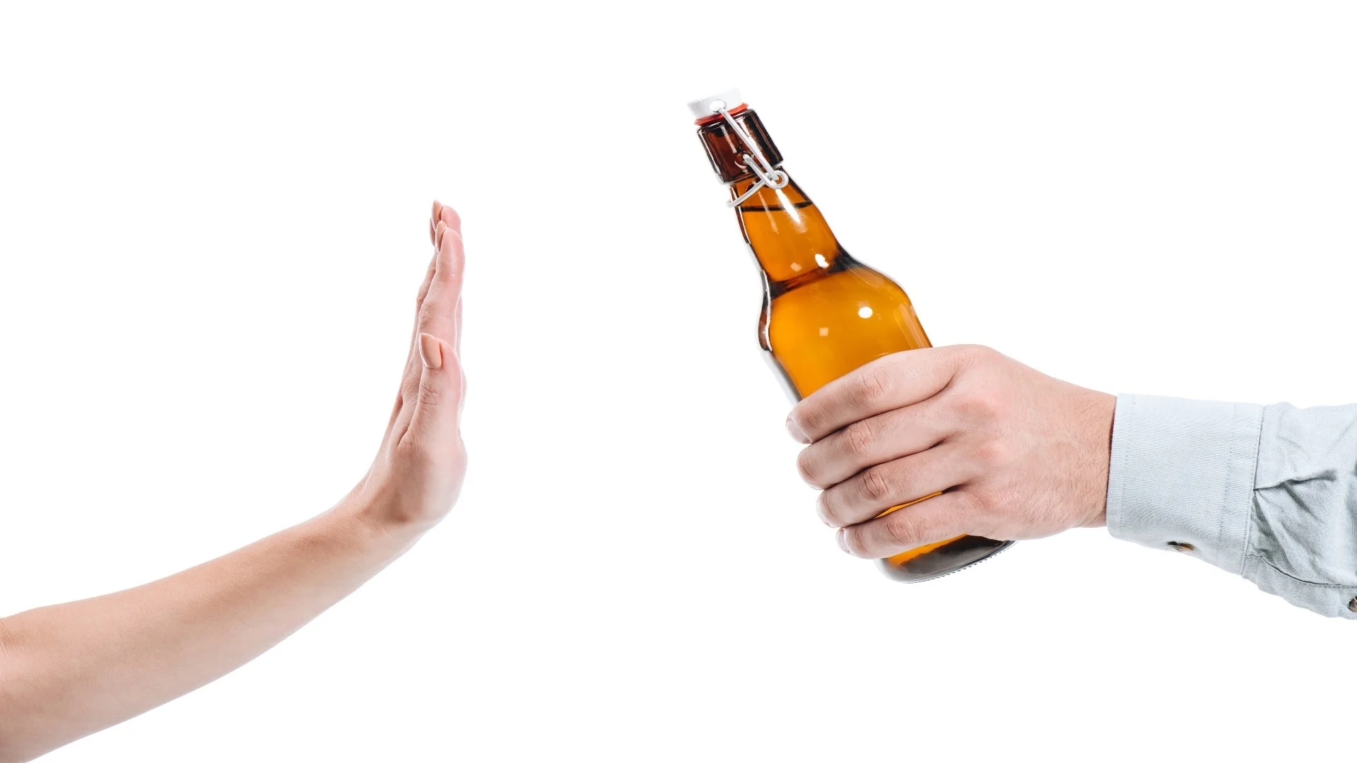 cropped-image-of-woman-rejecting-bottle-of-beer-is-2024-11-18-21-25-46-utc