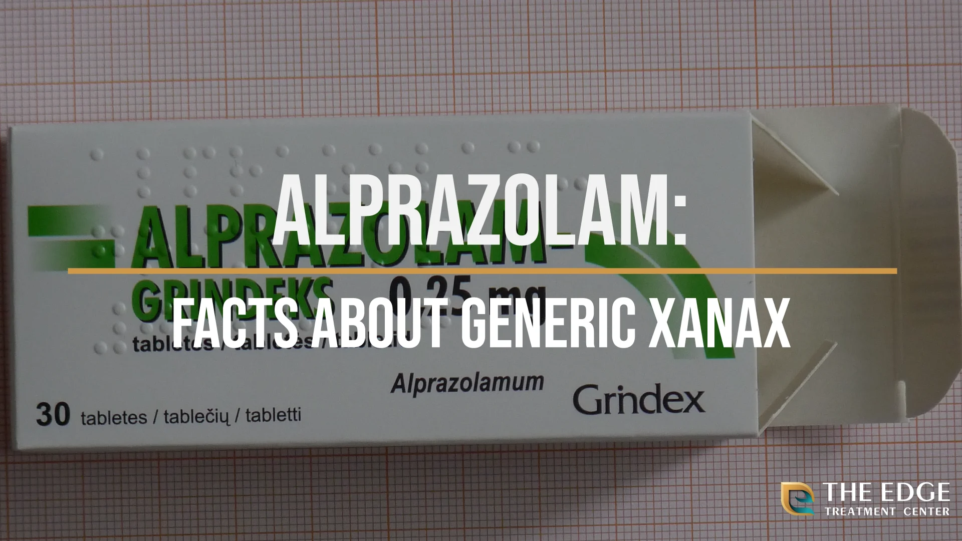 Facts about Alprazolam